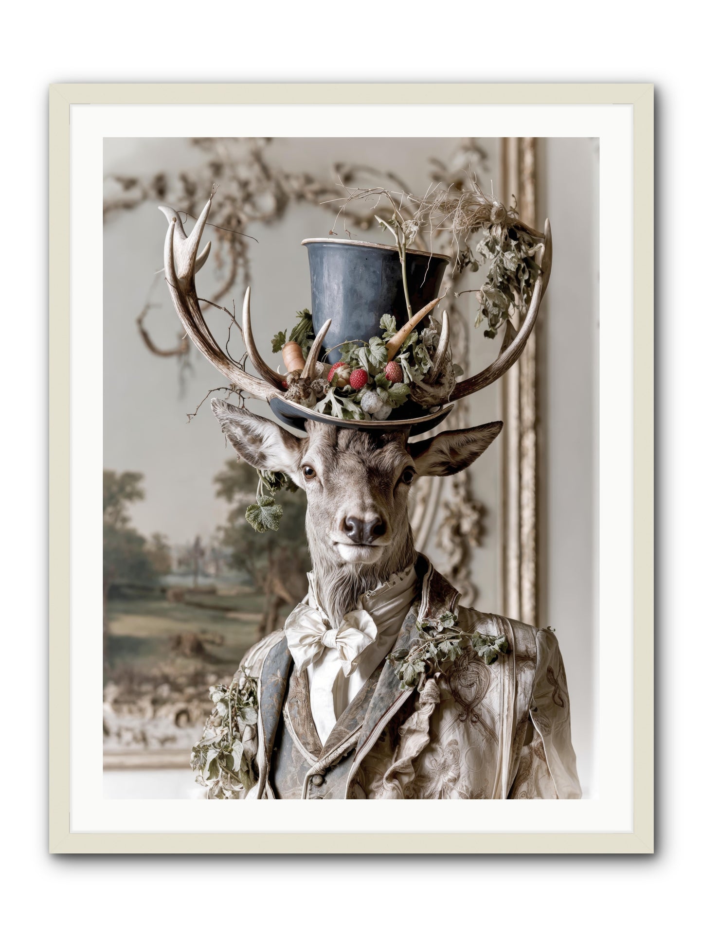 Thornborn -- Framed Print - White 30x40