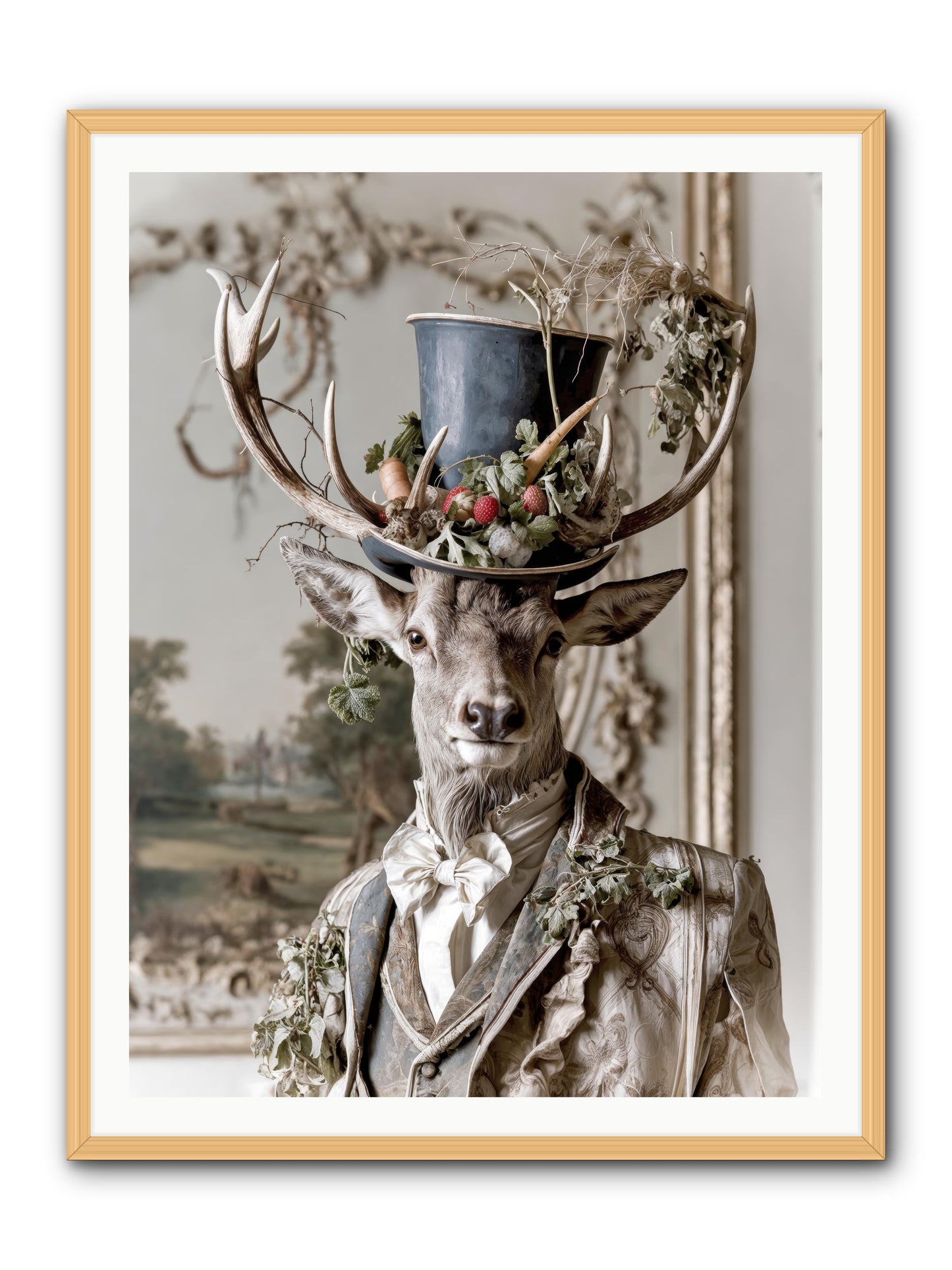 Thornborn -- Framed Print - Natural 36x48