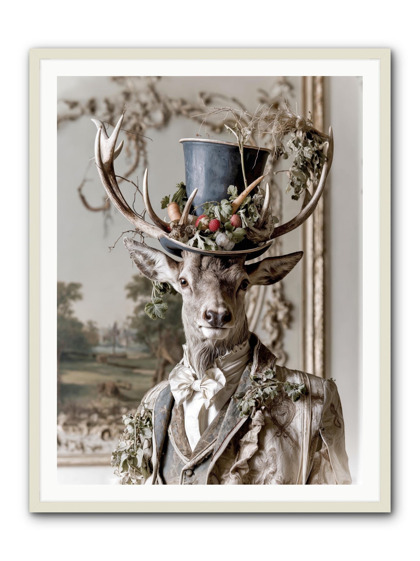 Thornborn -- Framed Print - White 36x48