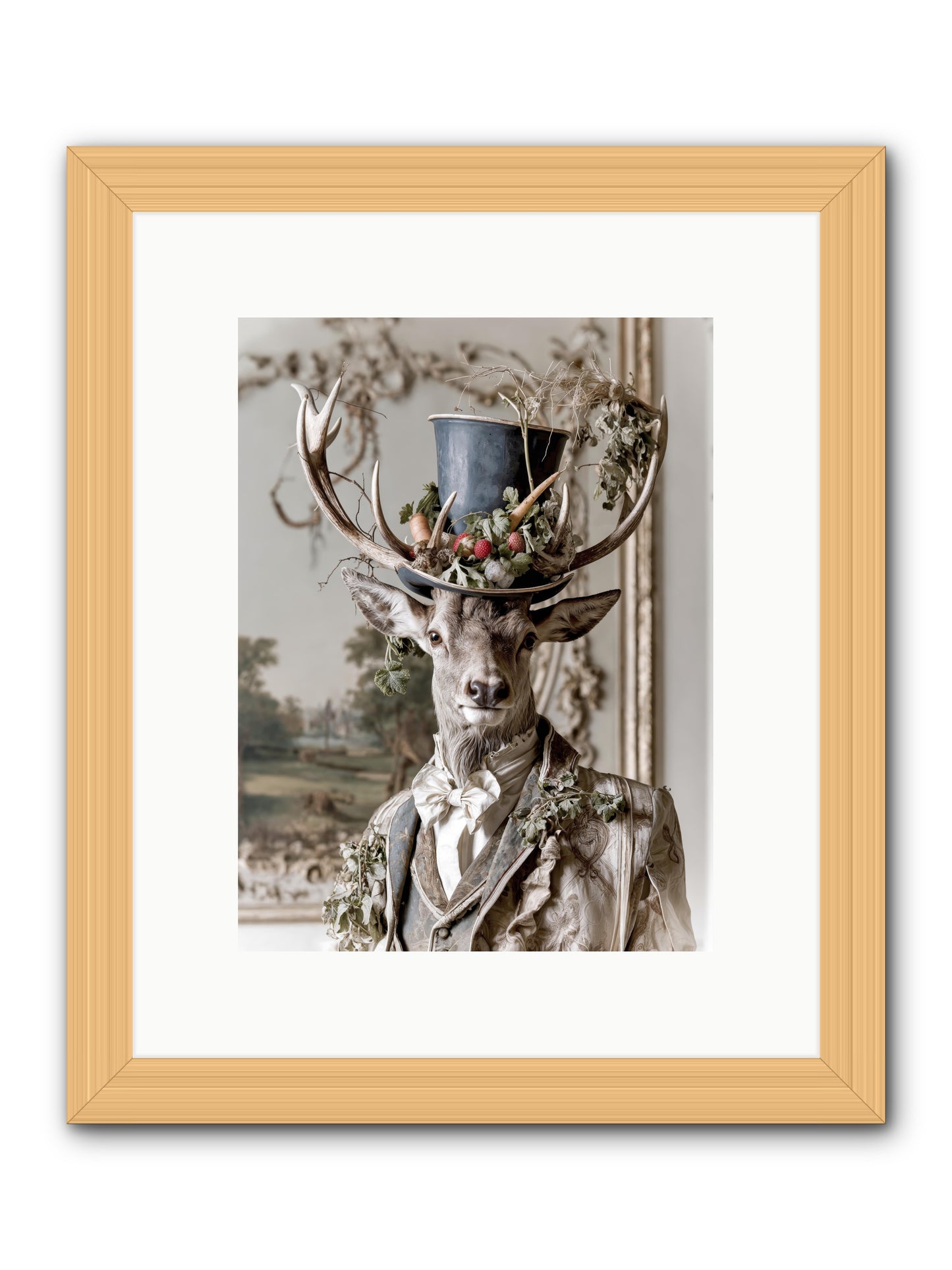 Thornborn -- Framed Print - Natural 9x12