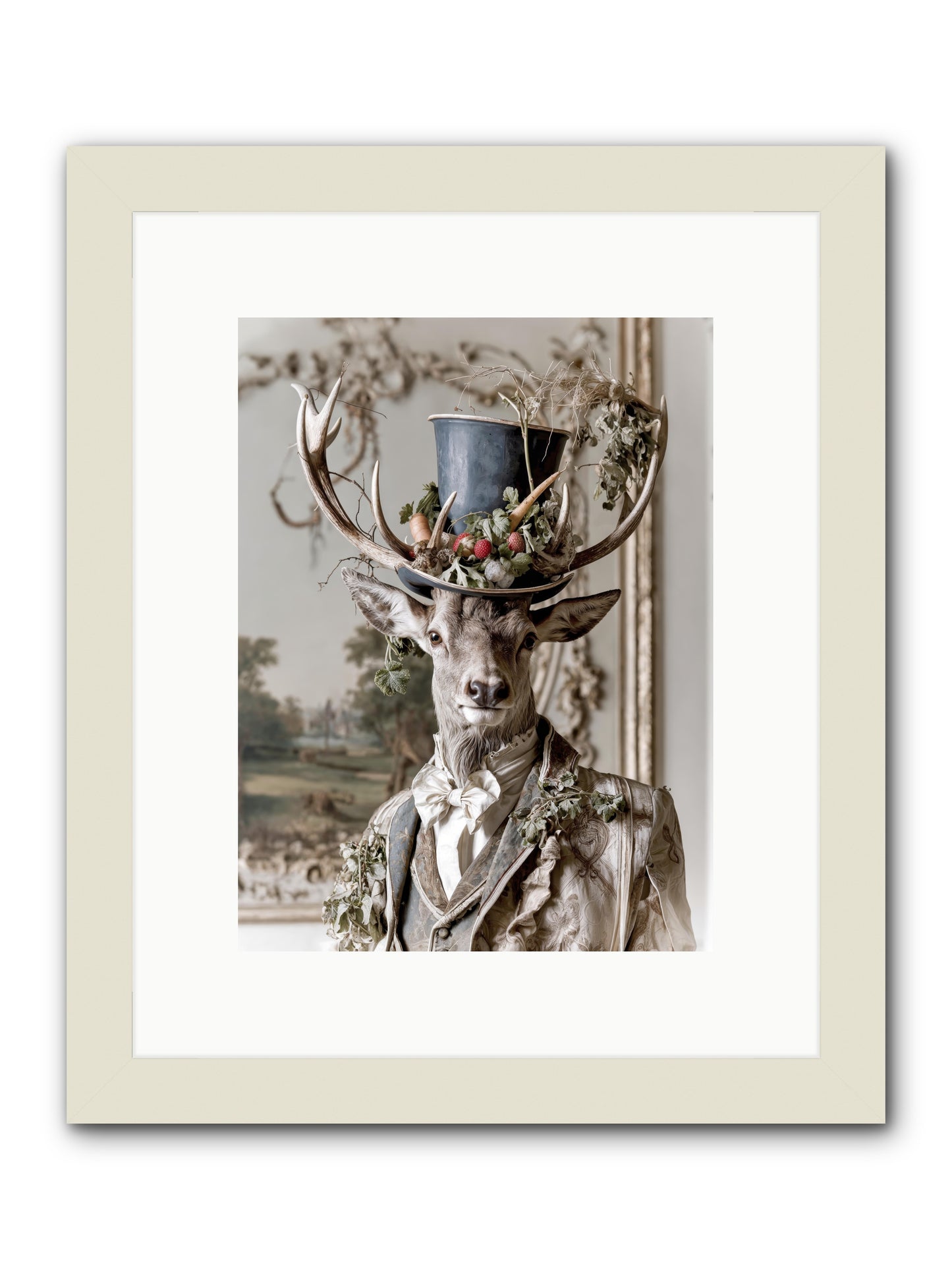 Thornborn -- Framed Print - White 9x12