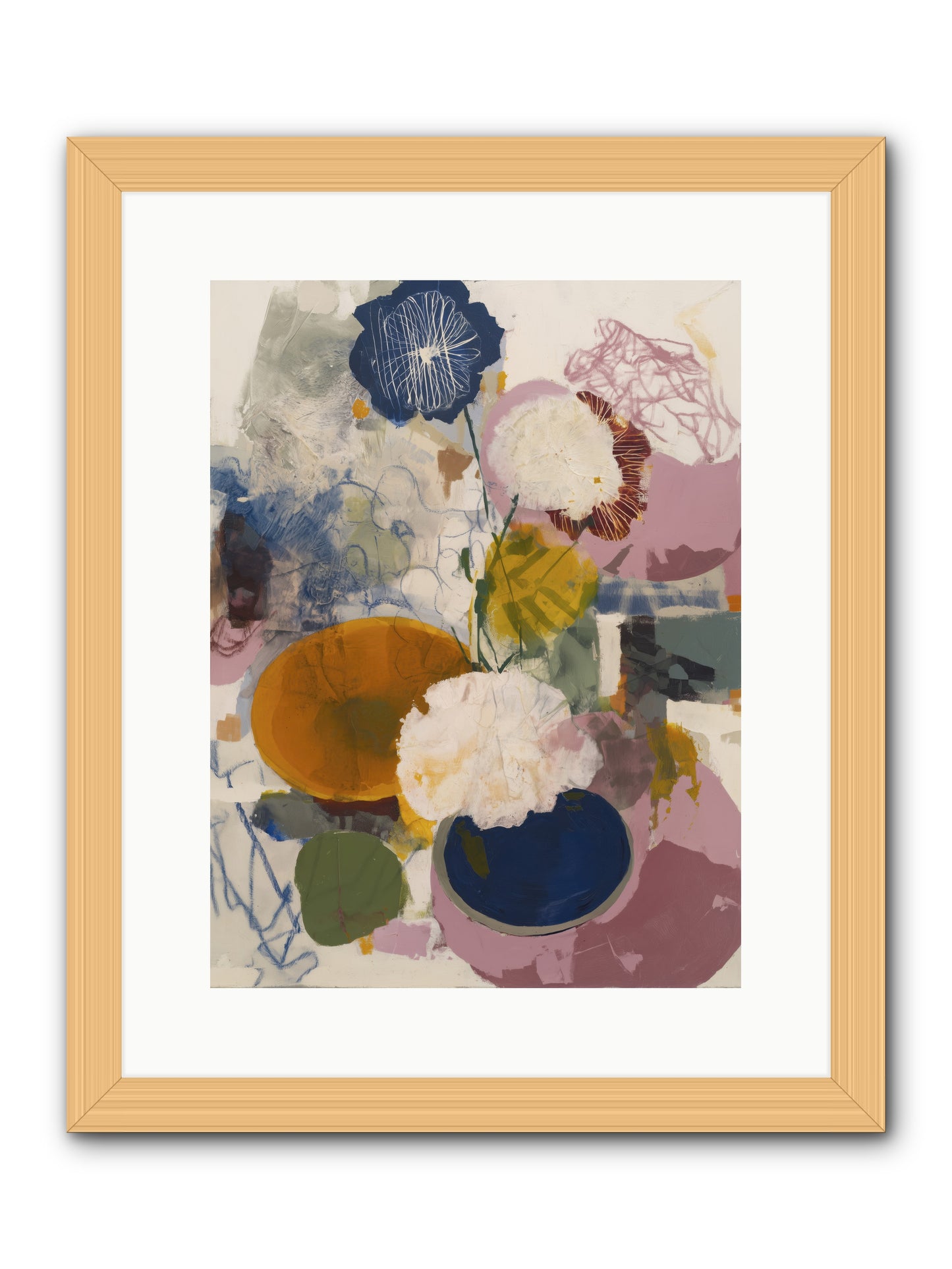 Thorncatcher Song -- Framed Print - Natural 12x16