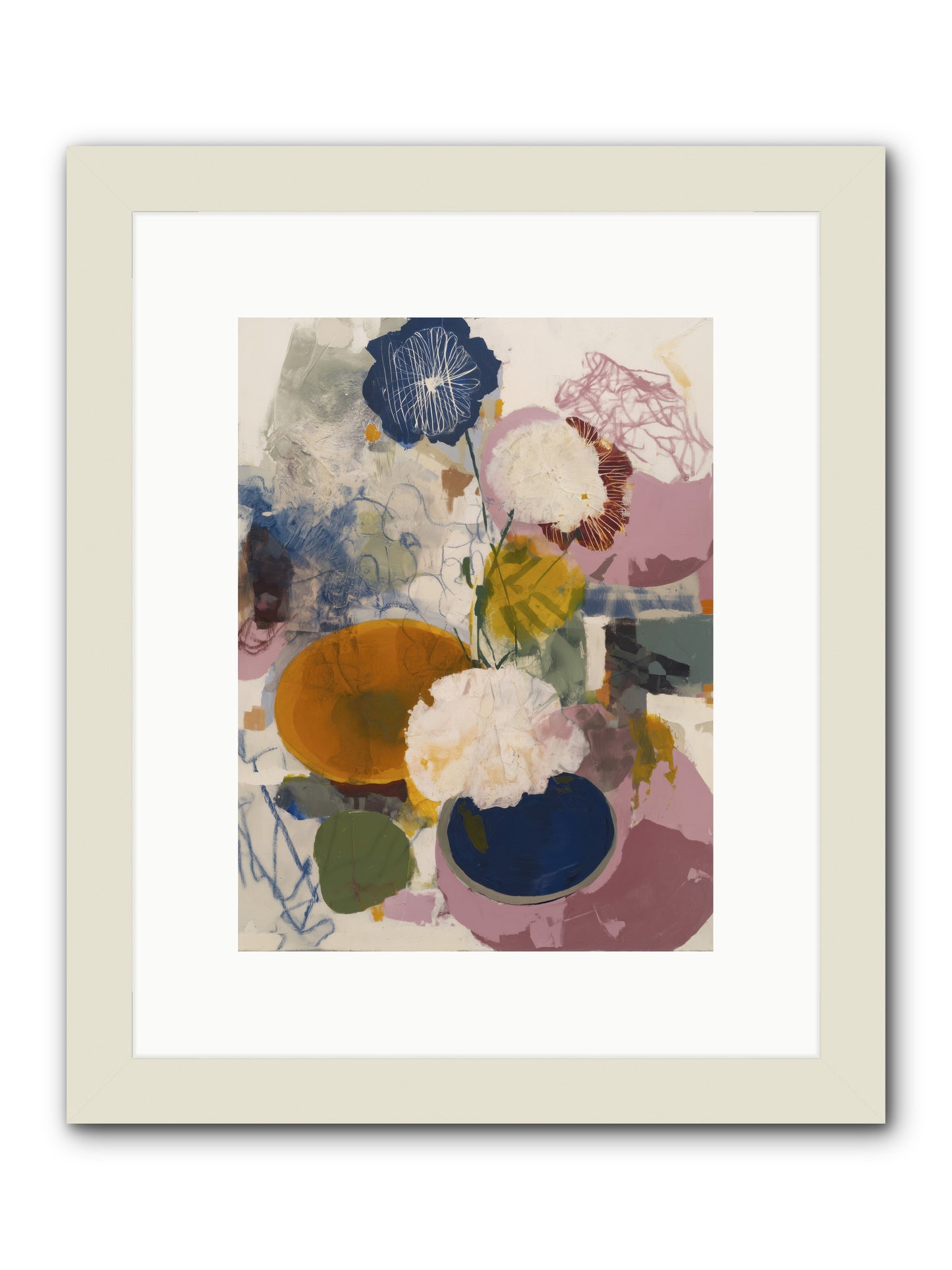 Thorncatcher Song -- Framed Print - White 9x12