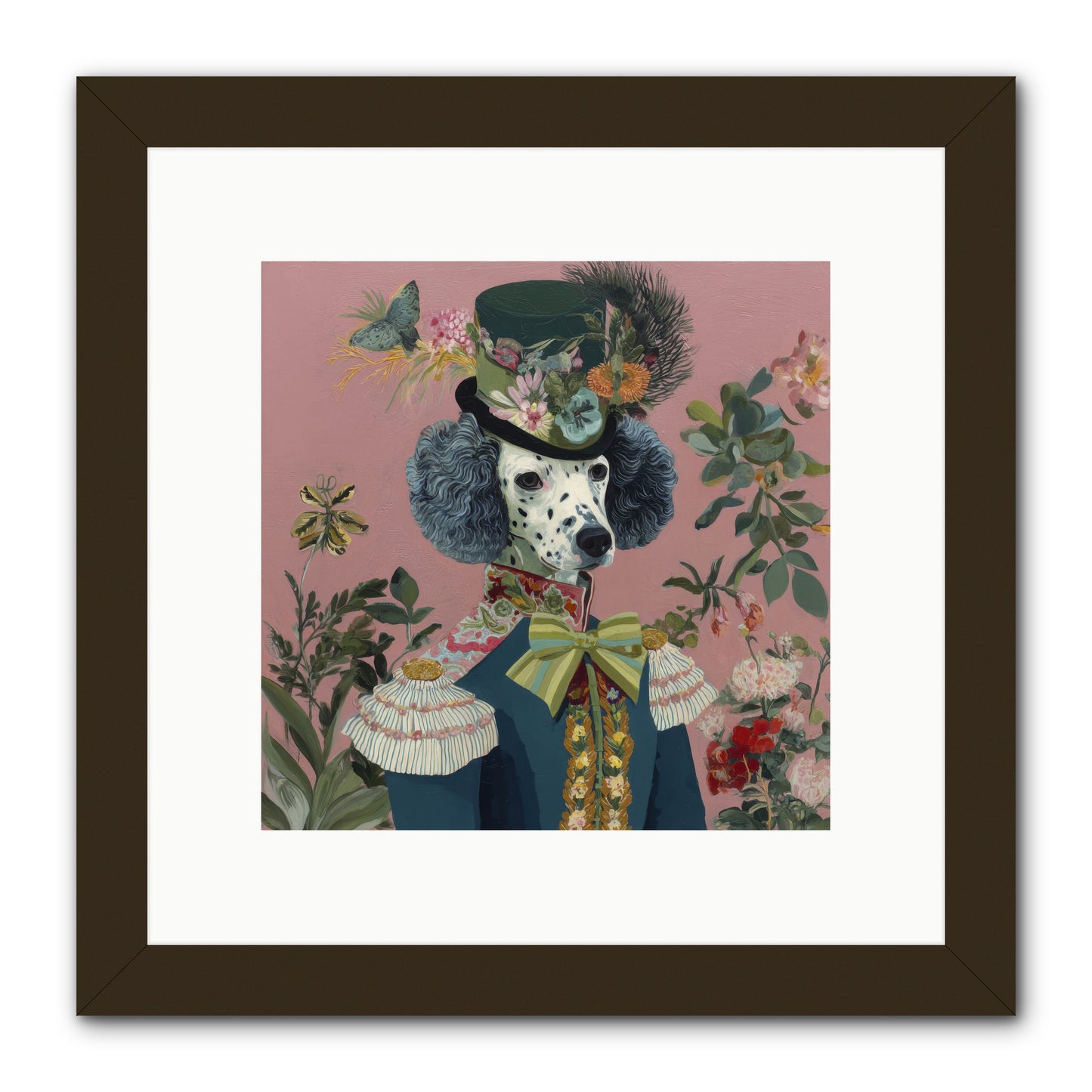 Thornfield Grace -- Framed Print - Black 10x10