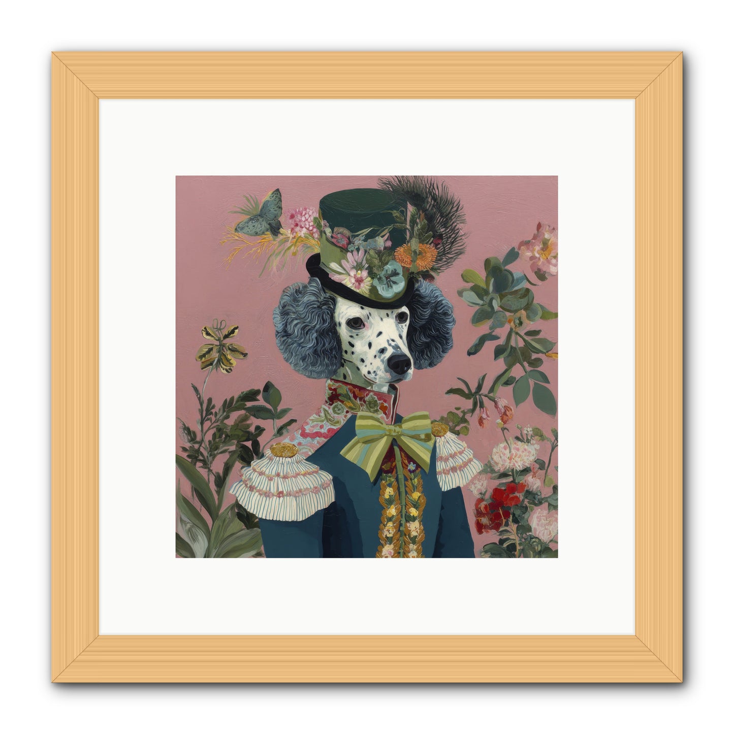 Thornfield Grace -- Framed Print - Natural 10x10