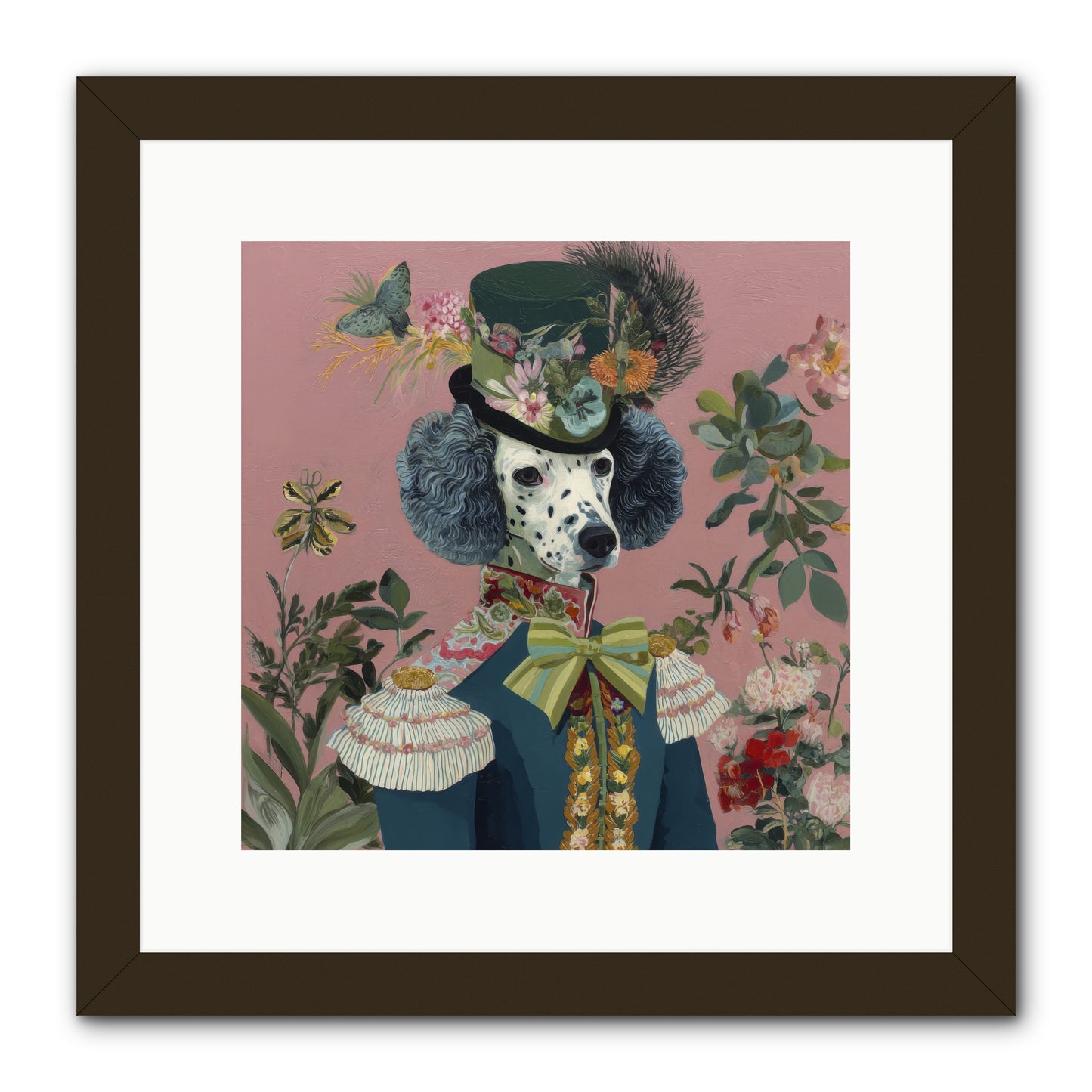 Thornfield Grace -- Framed Print - Black 12x12