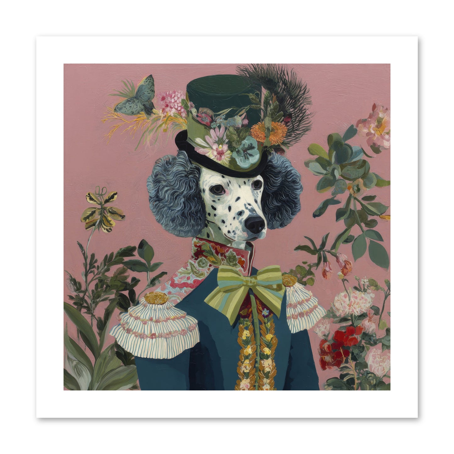 Thornfield Grace -- Loose Canvas Print 12x12
