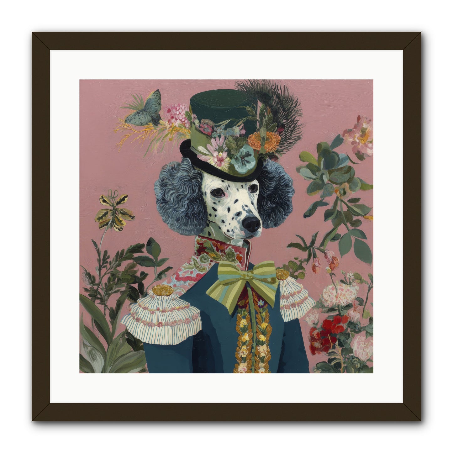 Thornfield Grace -- Framed Print - Black 20x20