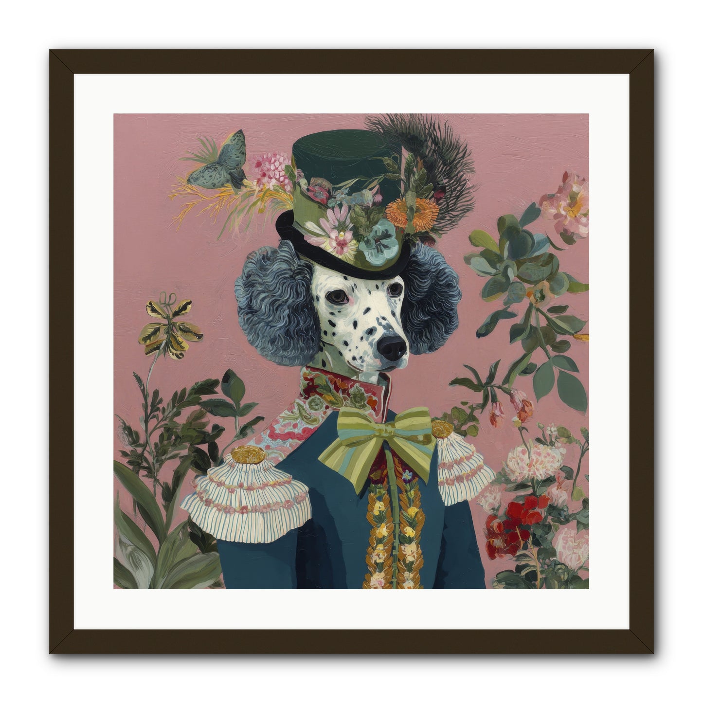 Thornfield Grace -- Framed Print - Black 24x24