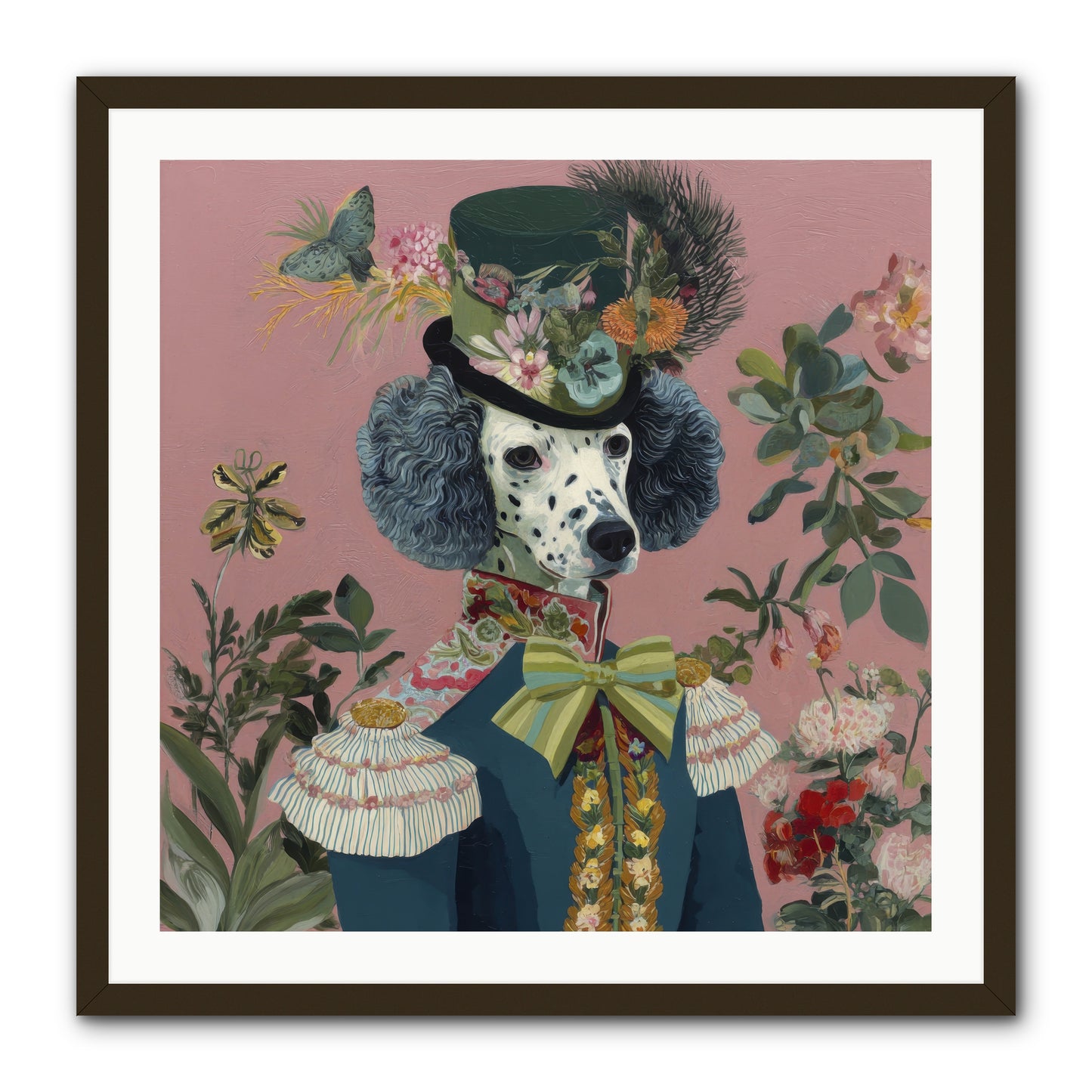 Thornfield Grace -- Framed Print - Black 30x30