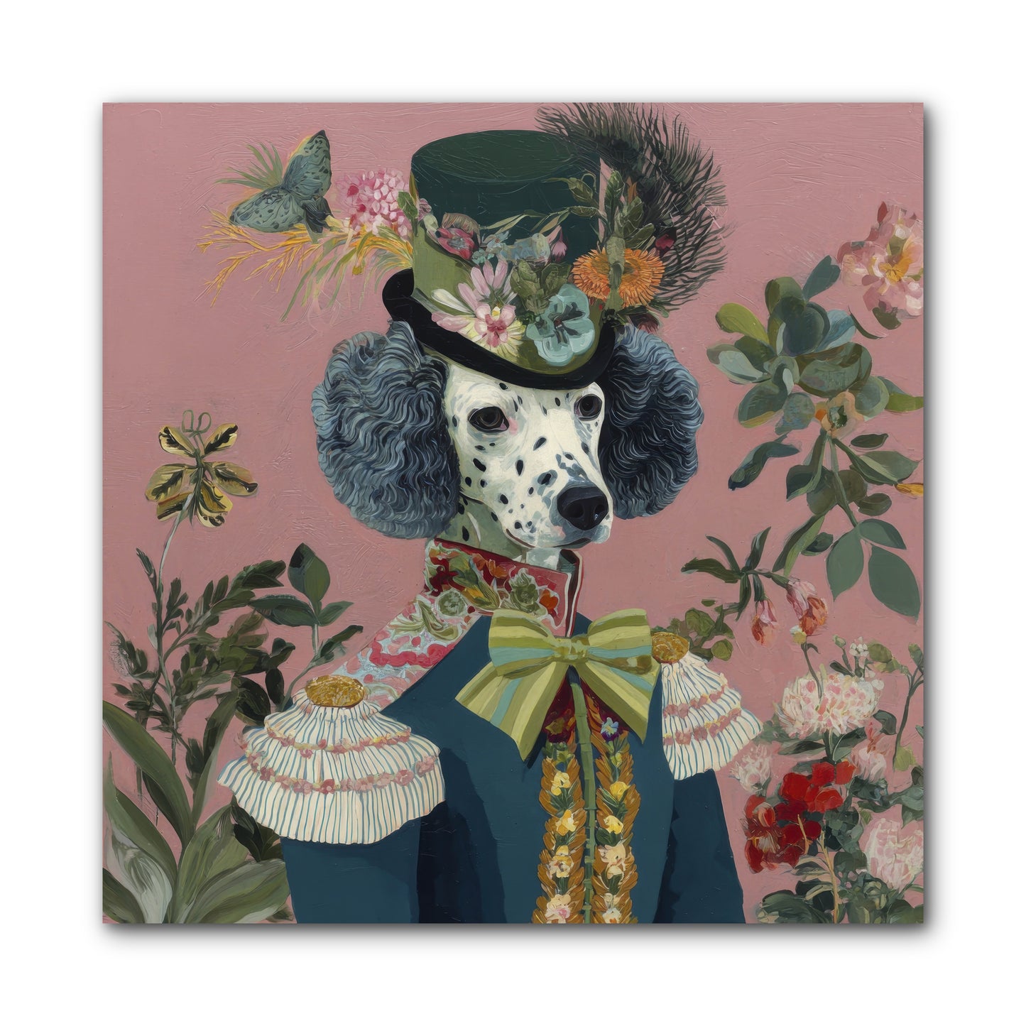 Thornfield Grace -- Wrapped Canvas 10x10