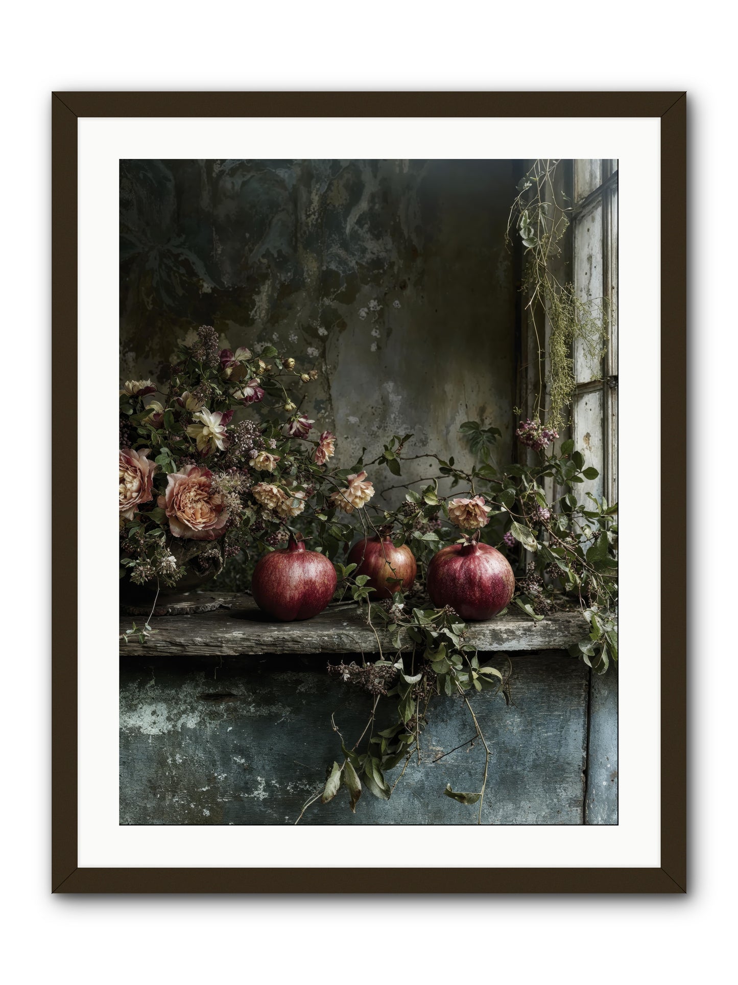 Thornsweet -- Framed Print - Black 24x32