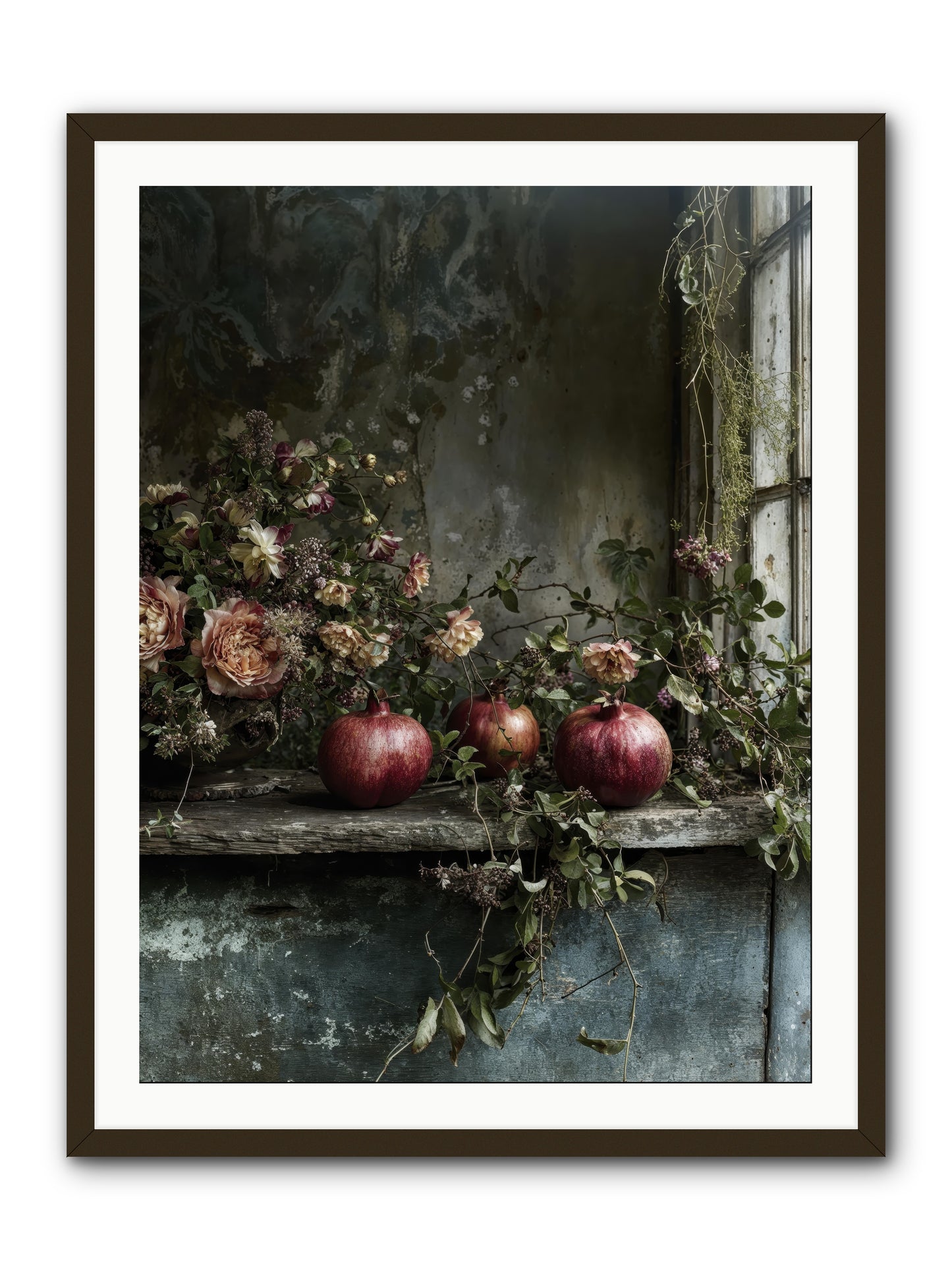 Thornsweet -- Framed Print - Black 30x40