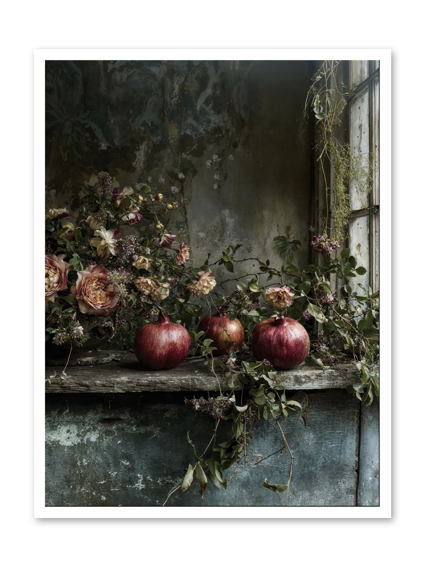 Thornsweet -- Loose Canvas Print 30x40