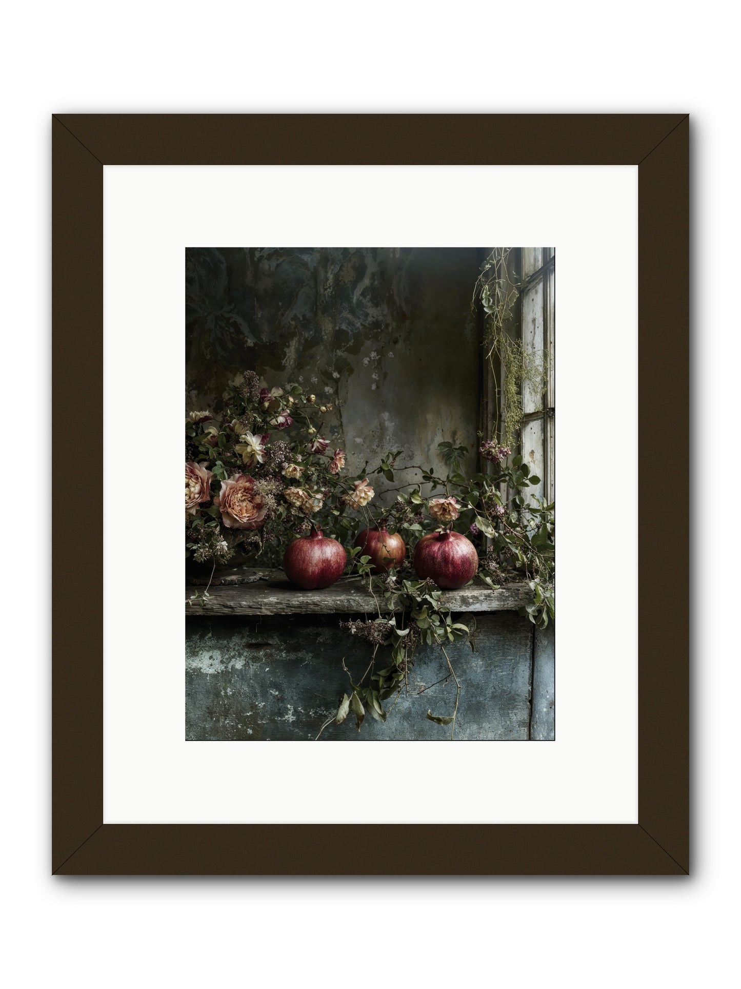 Thornsweet -- Framed Print - Black 9x12
