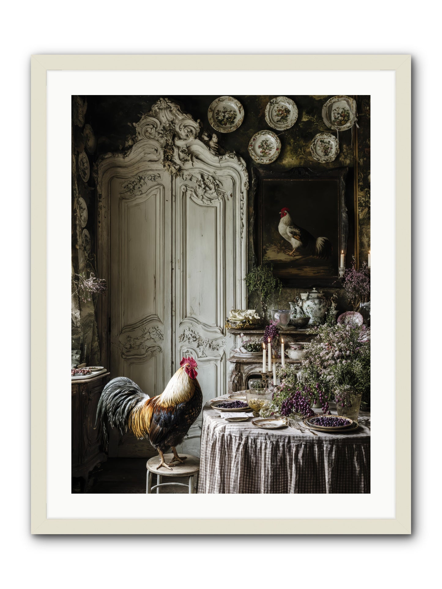 Those memories -- Framed Print - White 24x32