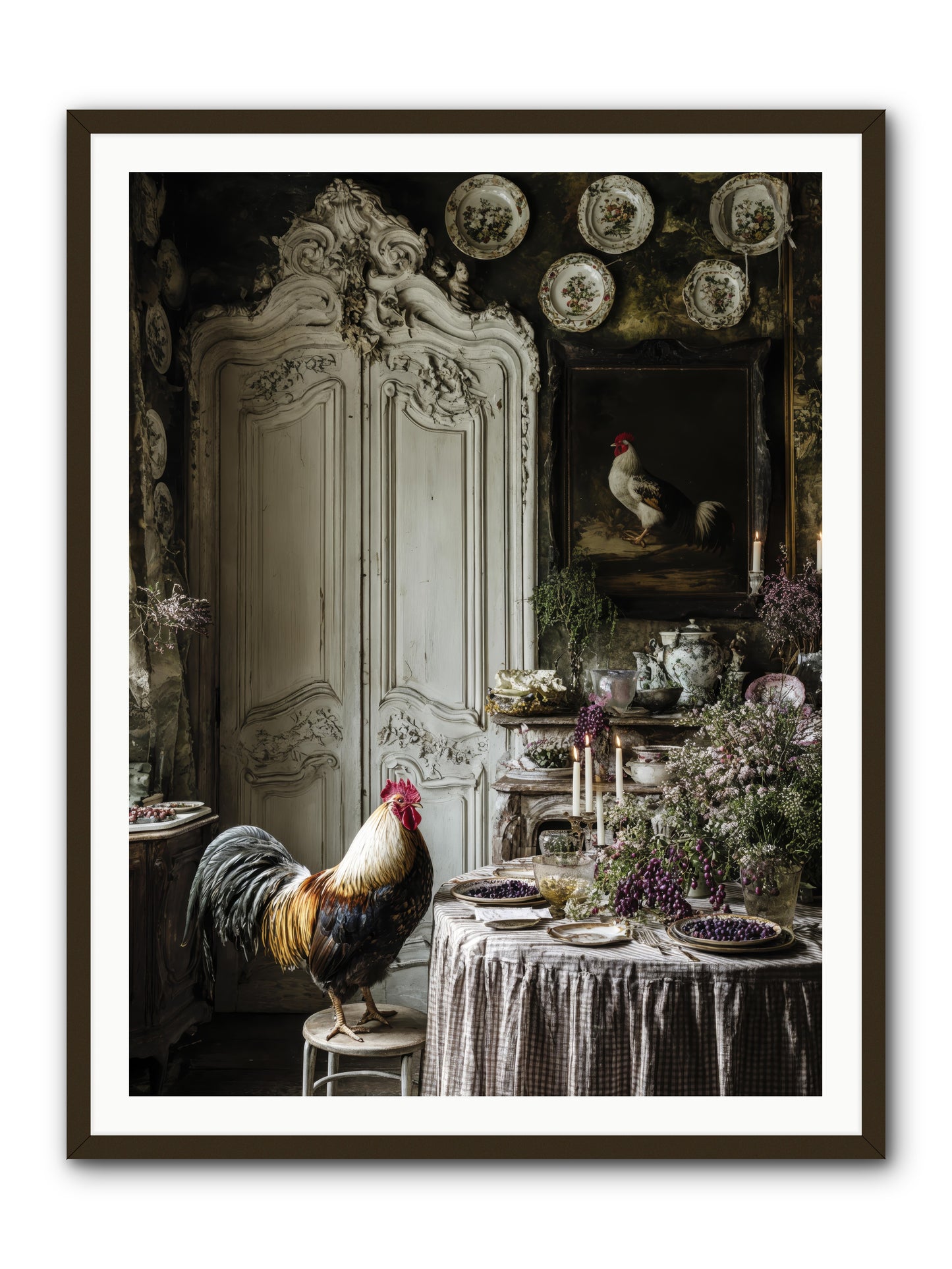 Those memories -- Framed Print - Black 36x48