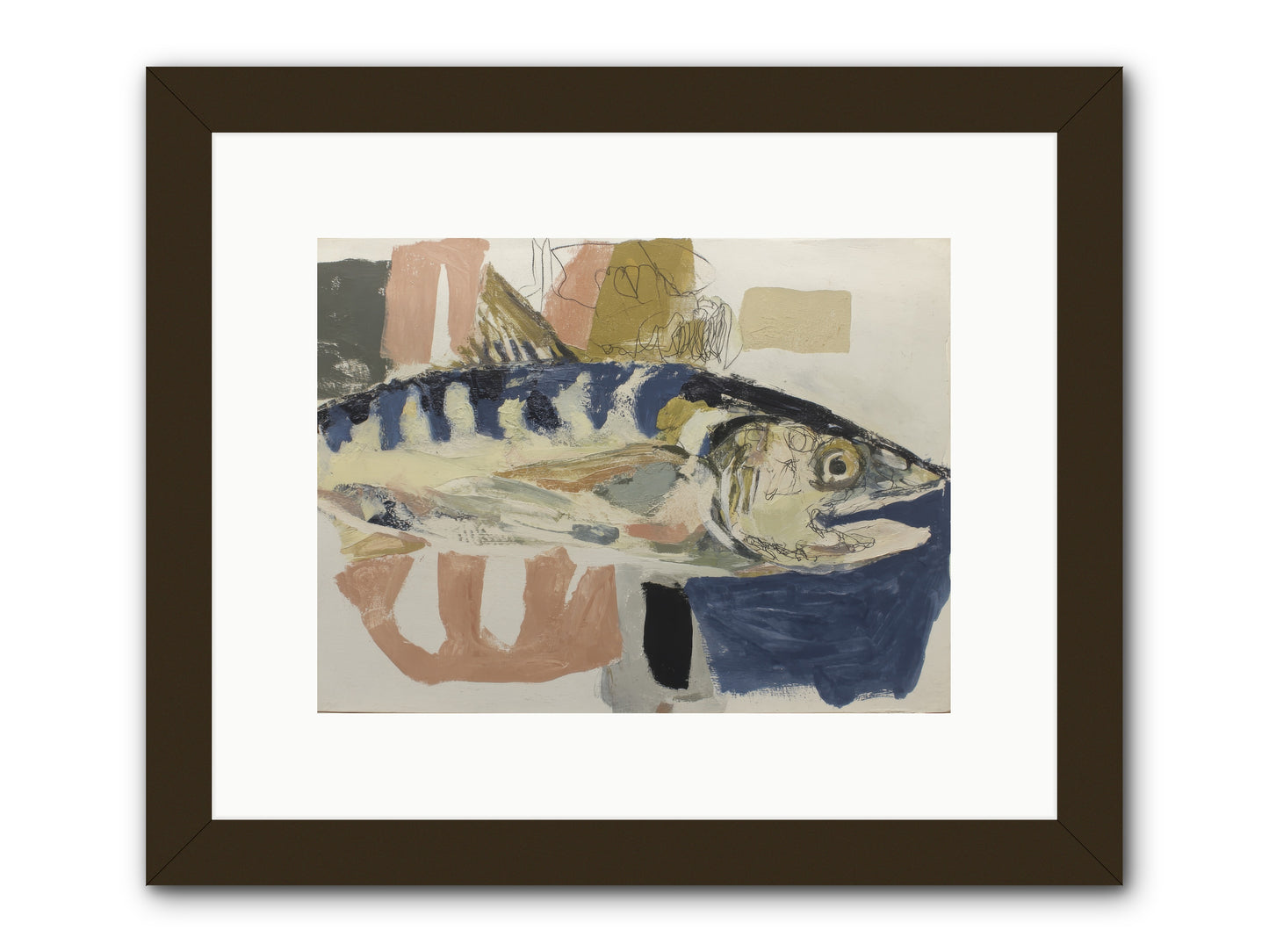 Threshold -- Framed Print - Black 12x9