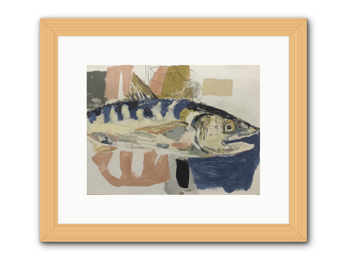 Threshold -- Framed Print - Natural 12x9