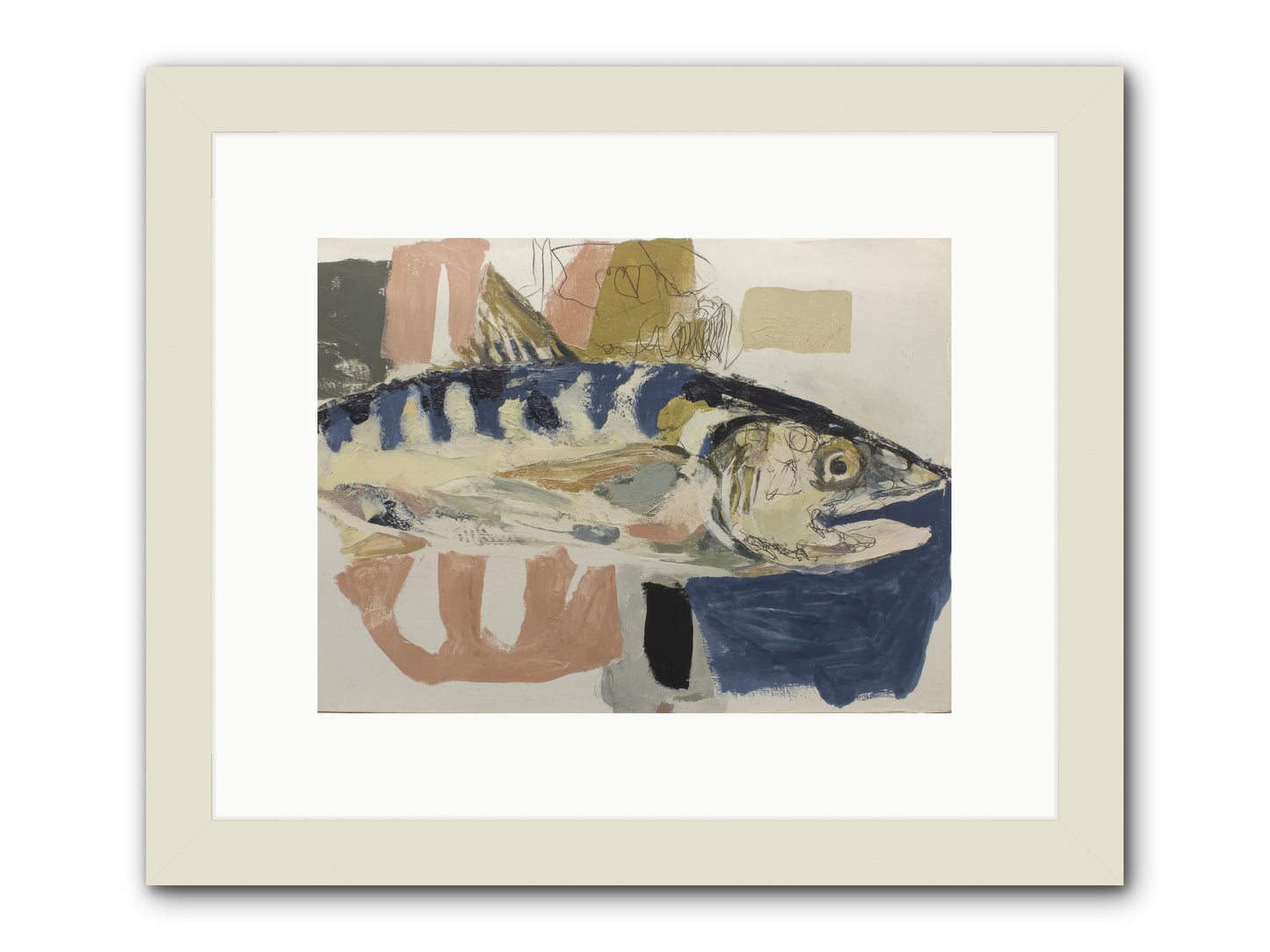 Threshold -- Framed Print - White 12x9
