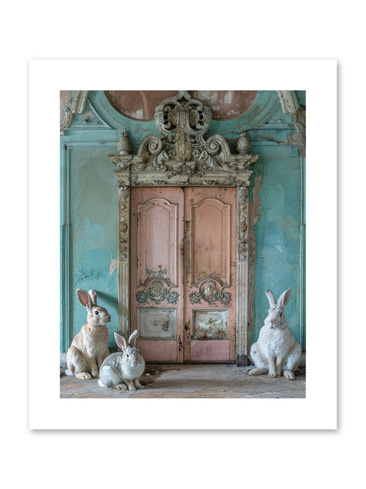 Threshold To Cottontail's Paradise -- Paper Print 8x10