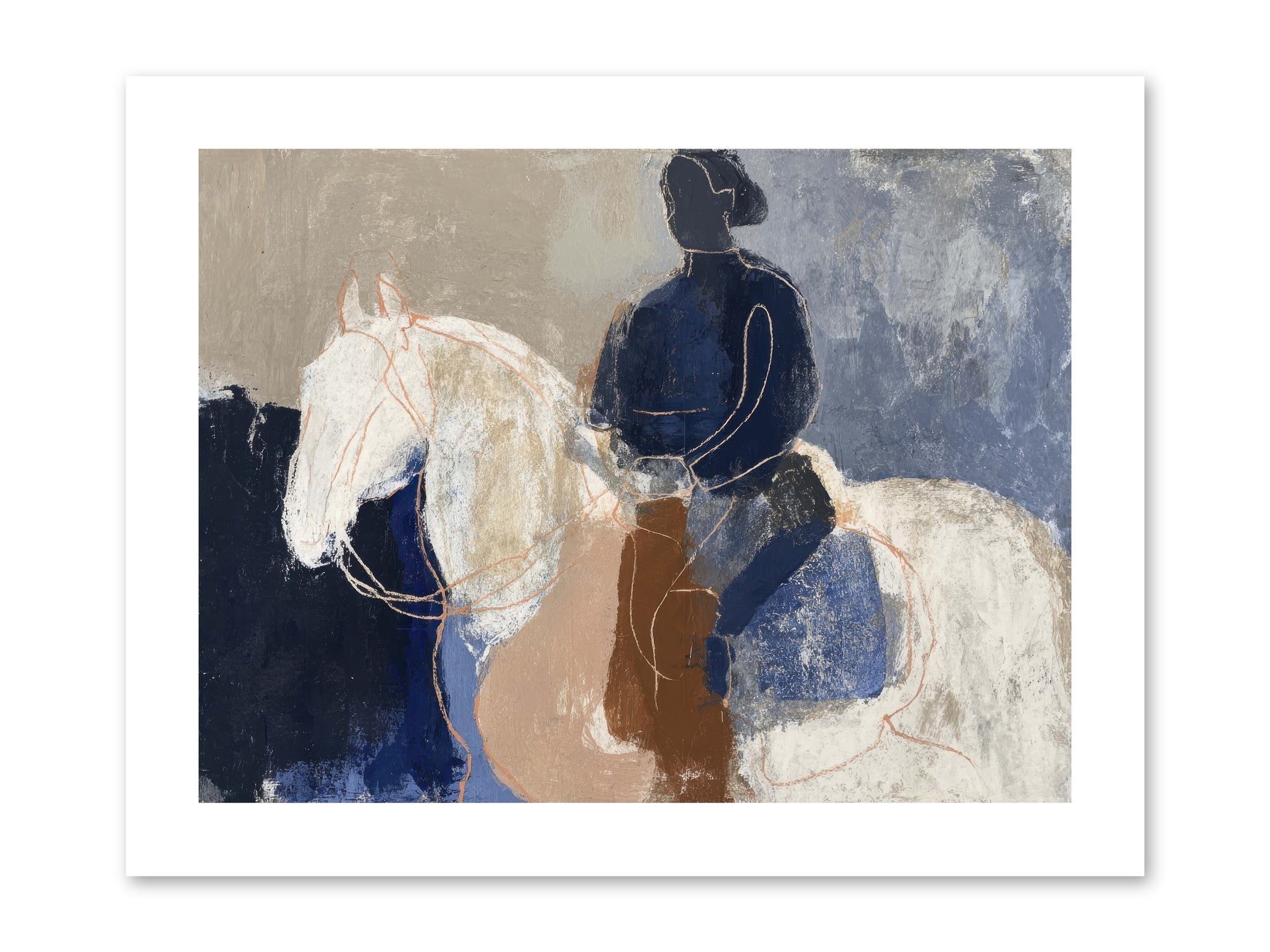 Threshold & Mane -- Paper Print 12x9