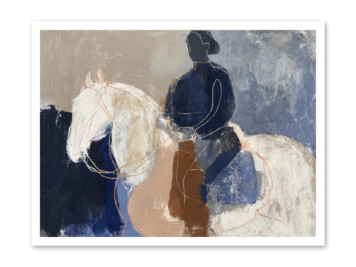 Threshold & Mane -- Loose Canvas Print 32x24