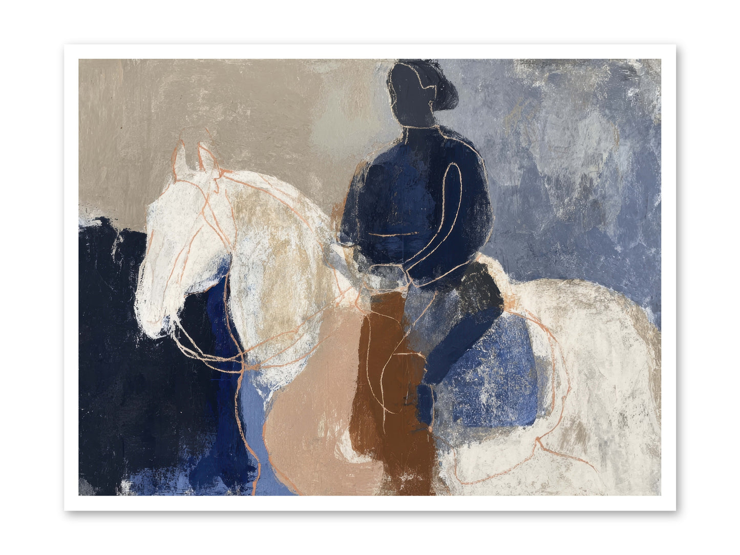 Threshold & Mane -- Paper Print 40x30