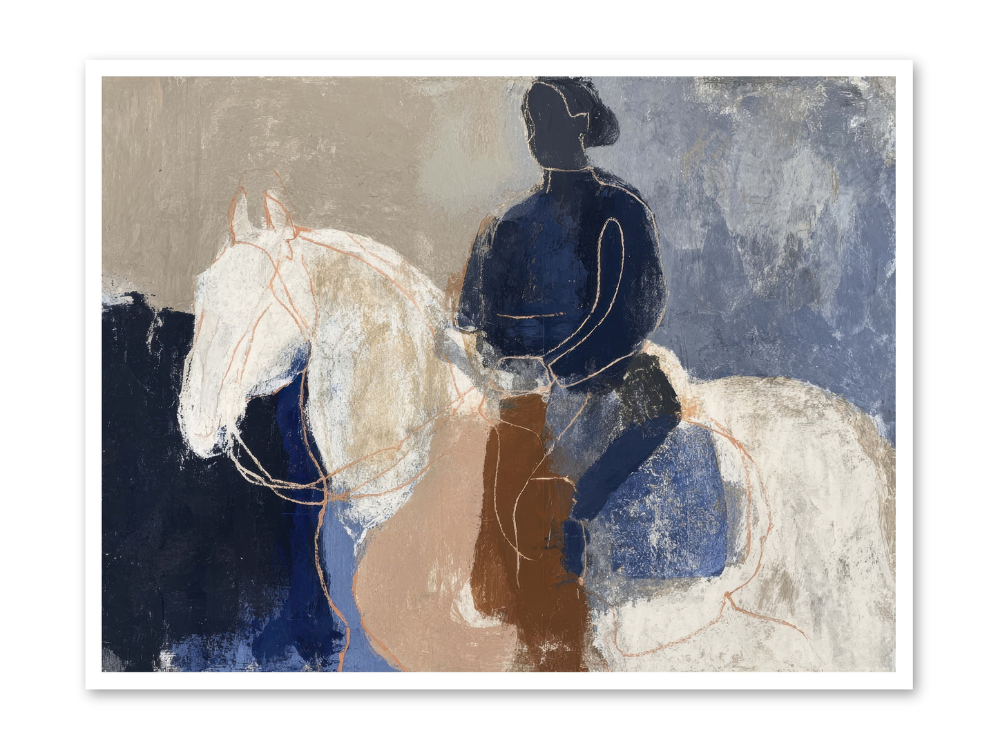 Threshold & Mane -- Loose Canvas Print 48x36