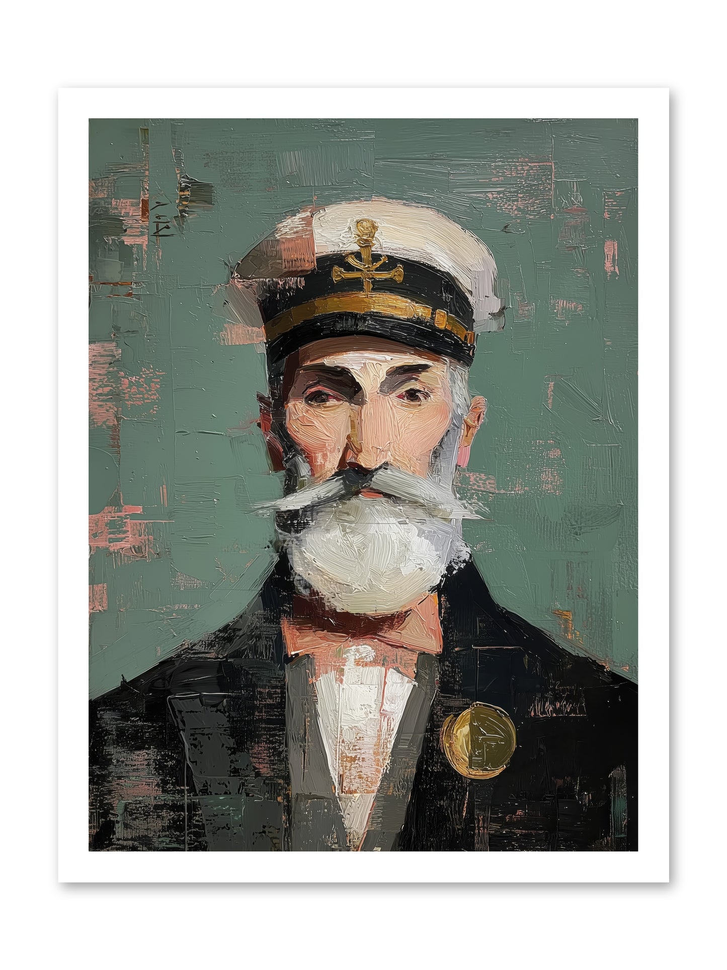 Through Storm and Calm -- Loose Canvas Print 18x24