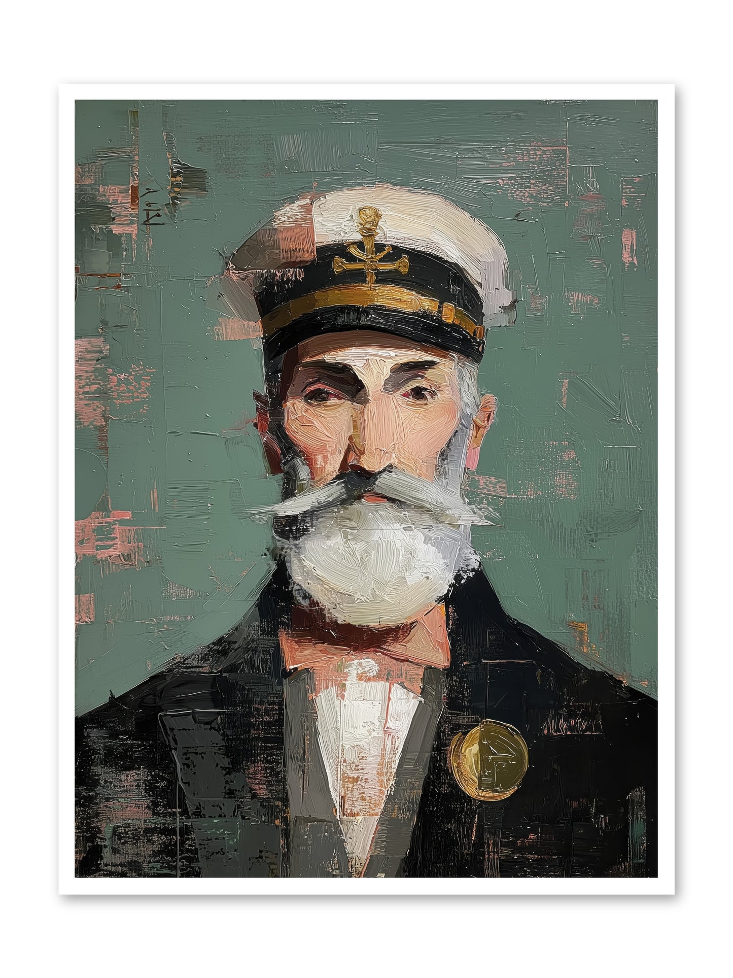 Through Storm and Calm -- Loose Canvas Print 36x48