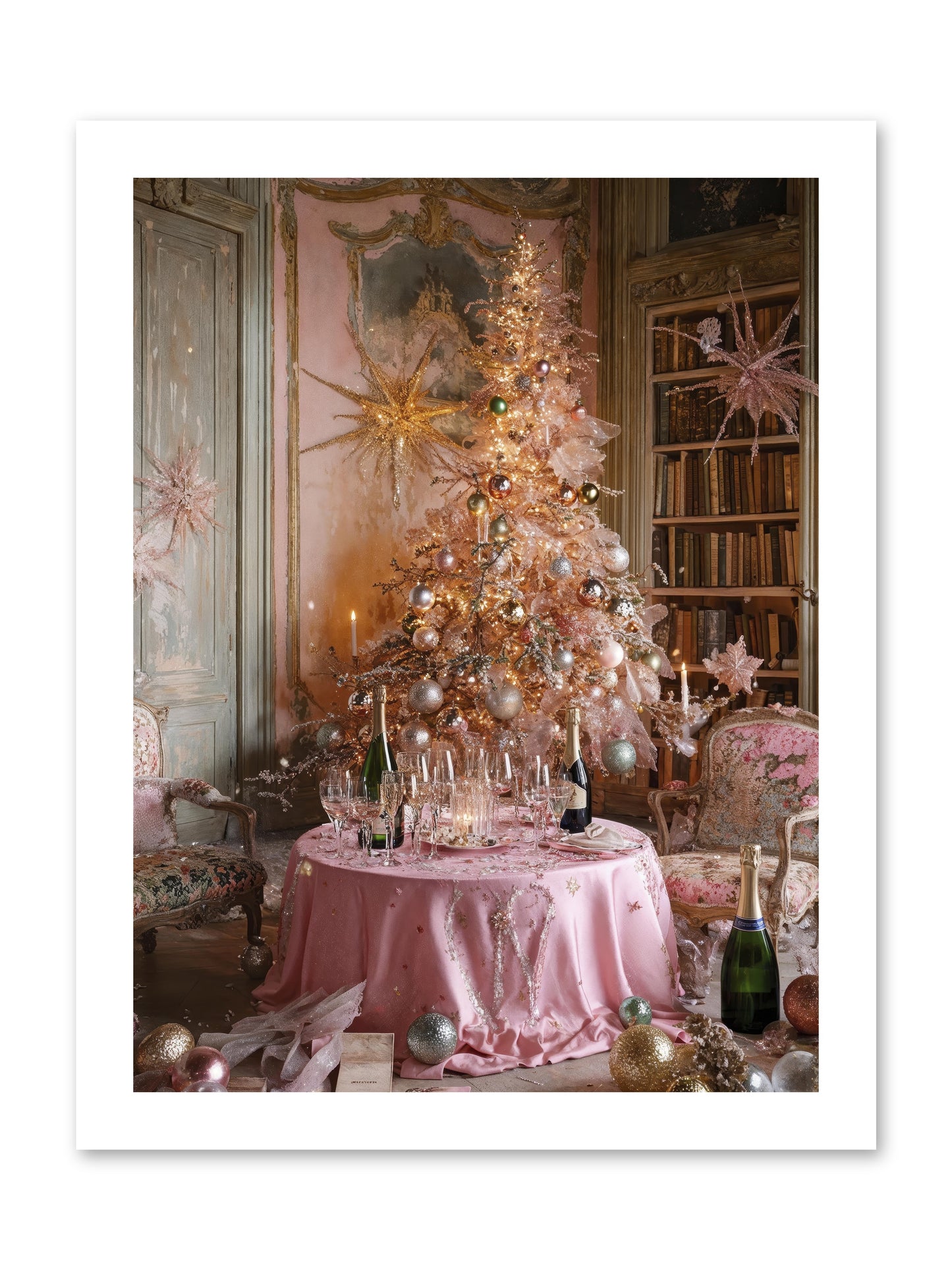 Through The Snowglobe -- Paper Print 12x16