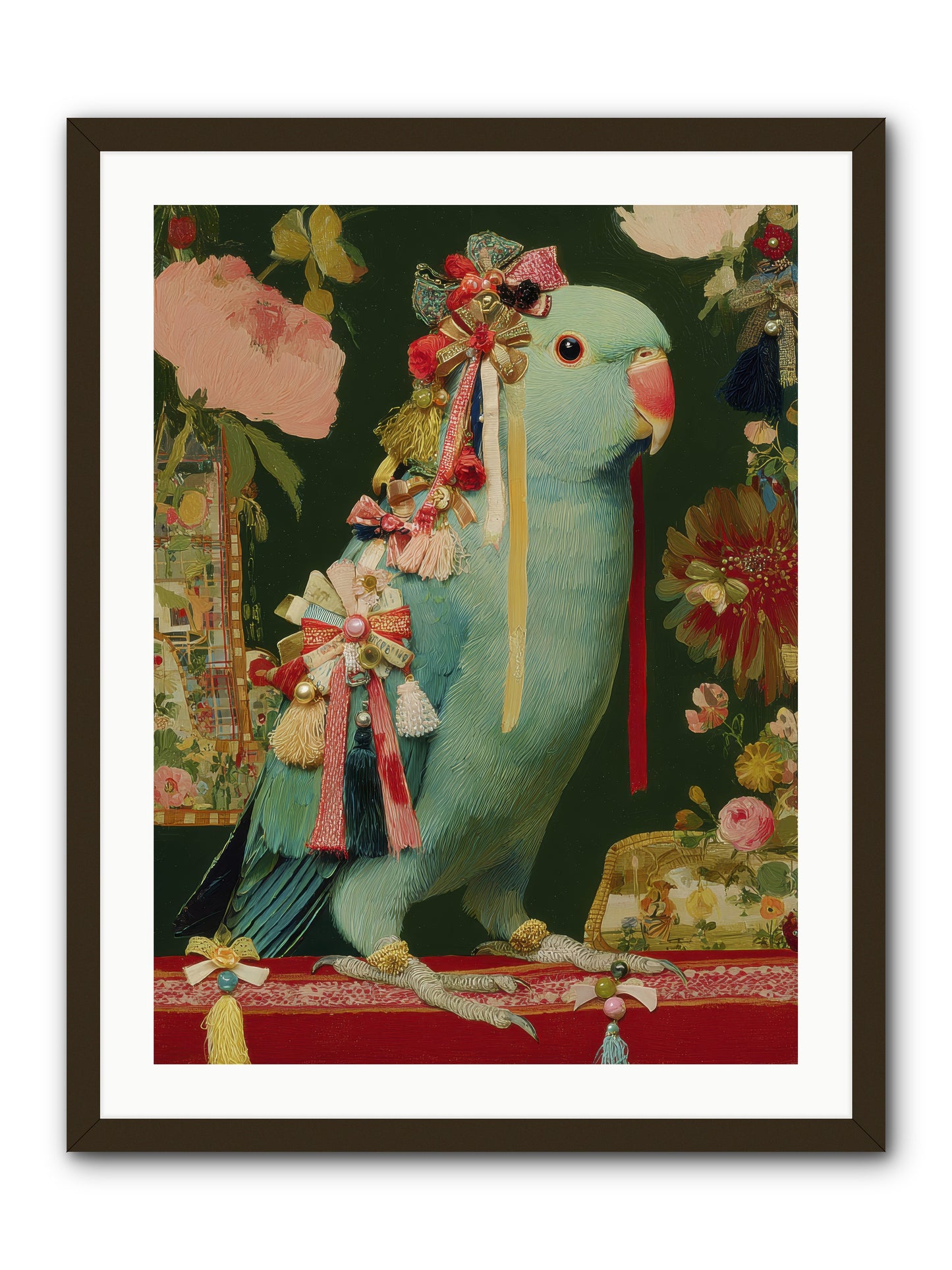 Through the Orchard no.1 -- Framed Print - Black 24x32