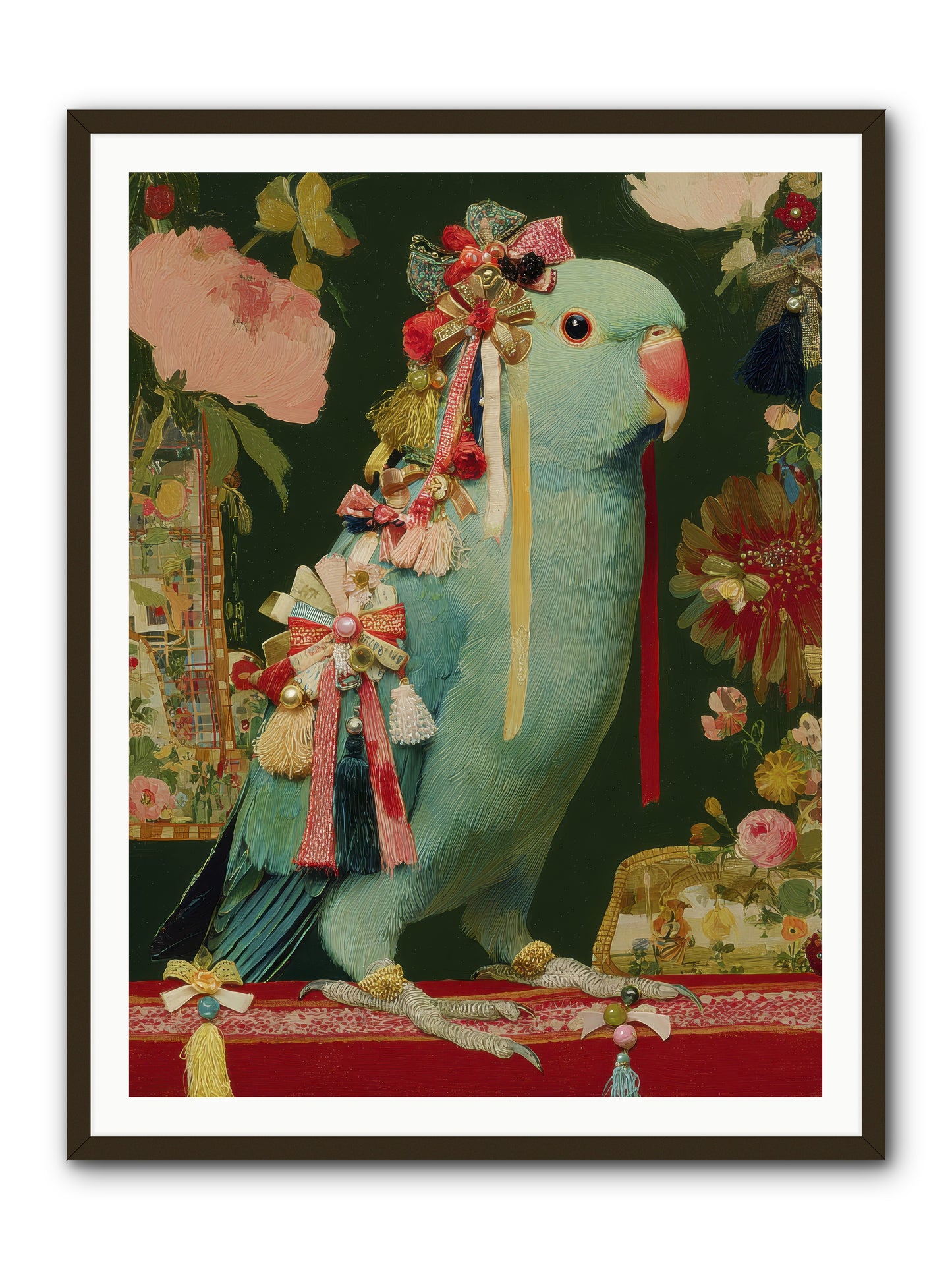 Through the Orchard no.1 -- Framed Print - Black 36x48