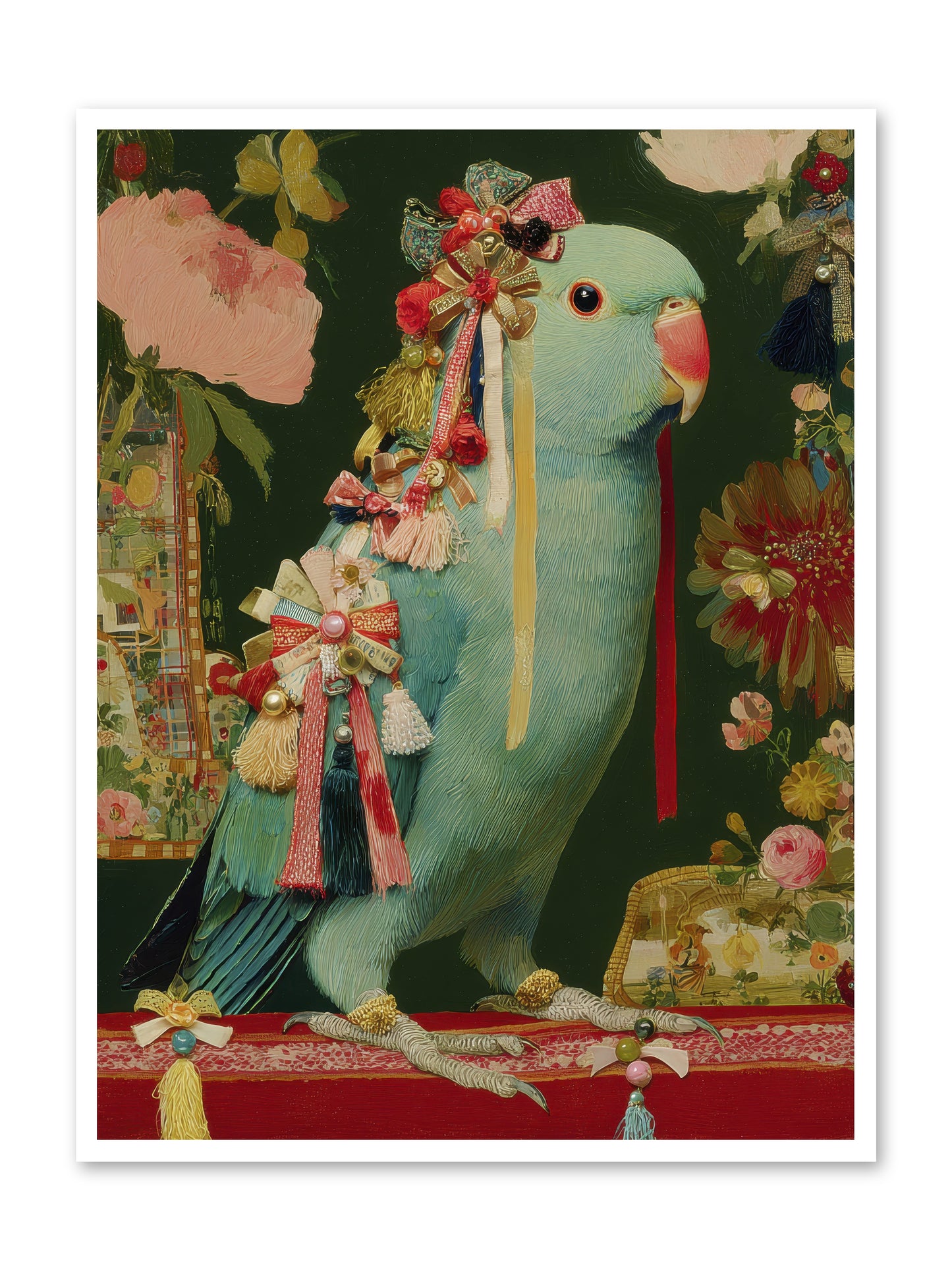 Through the Orchard no.1 -- Loose Canvas Print 36x48