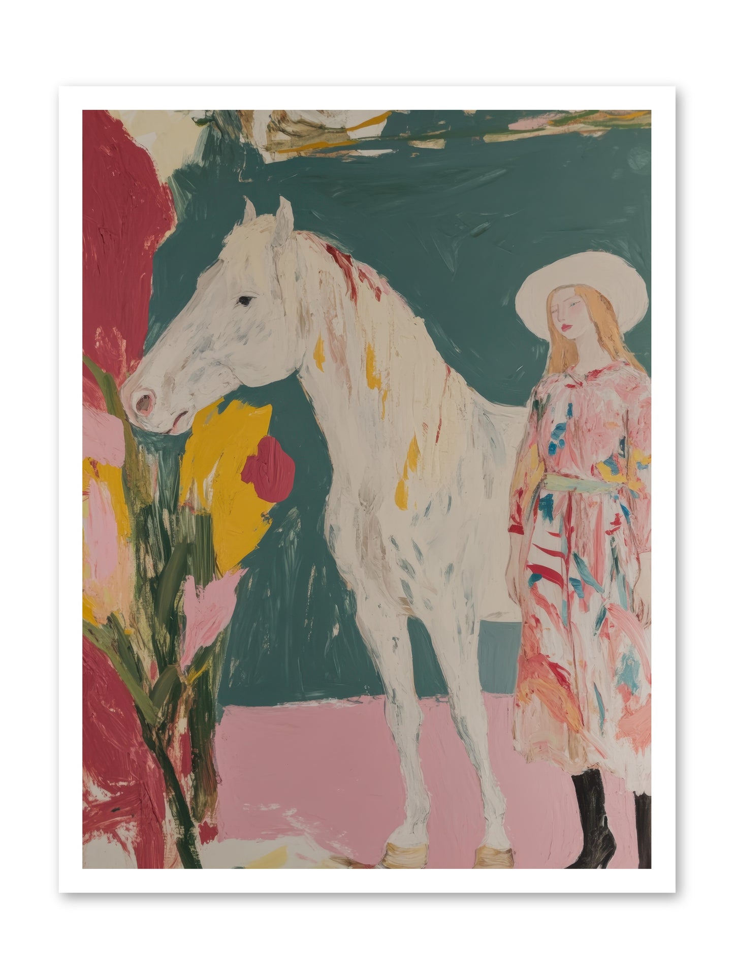 Thunder Ridge Heroine -- Paper Print 24x32