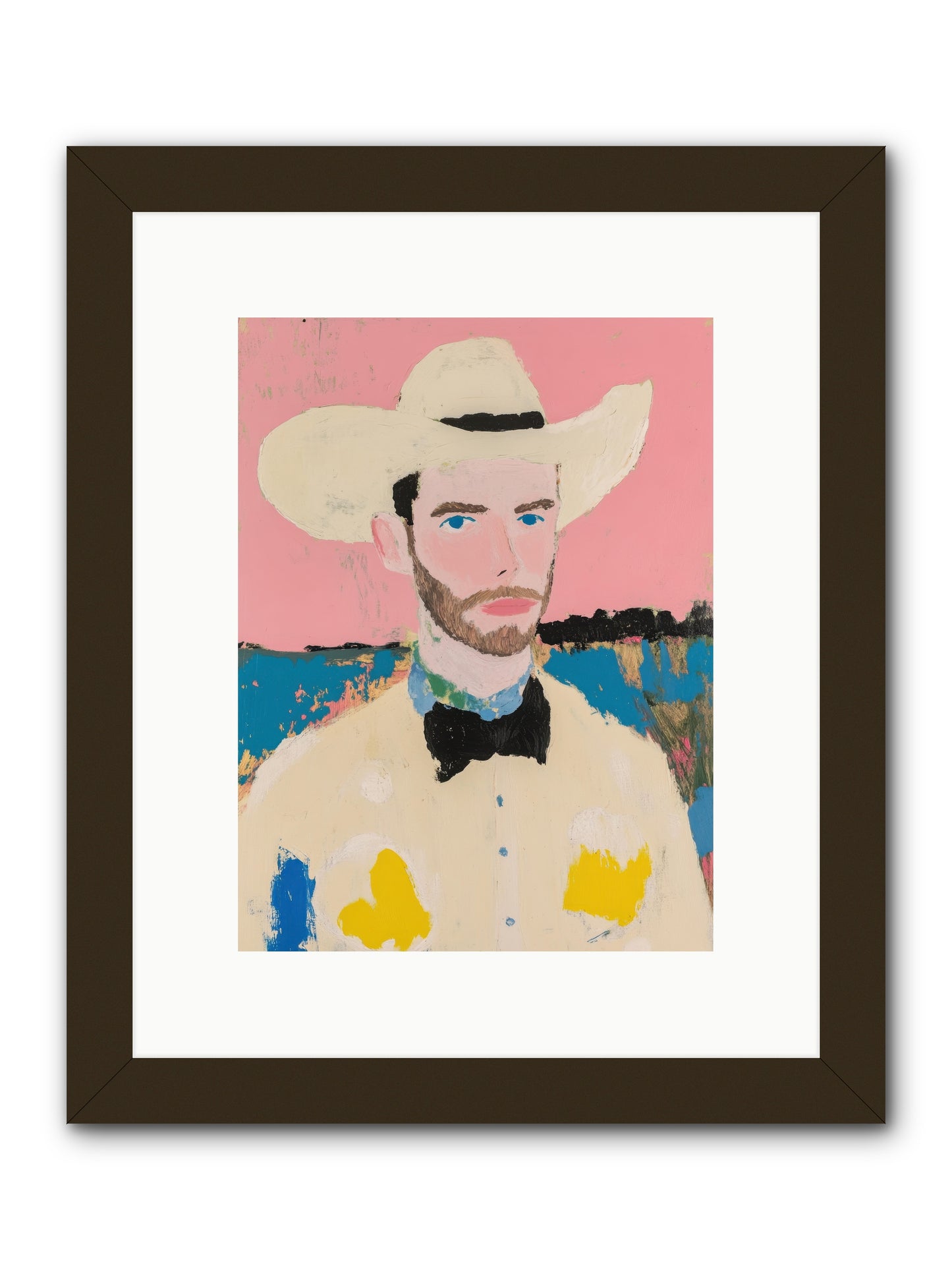 Thunderhead Tracker -- Framed Print - Black 9x12