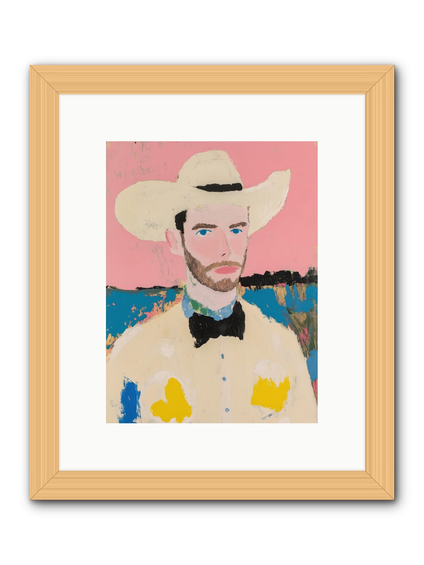 Thunderhead Tracker -- Framed Print - Natural 9x12