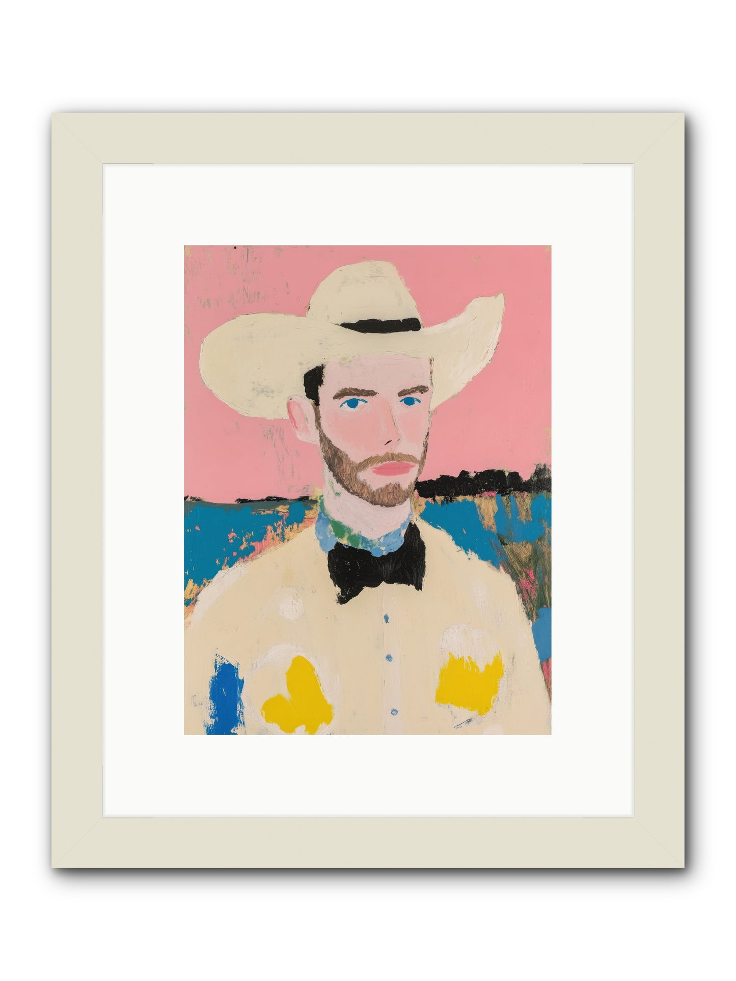 Thunderhead Tracker -- Framed Print - White 9x12