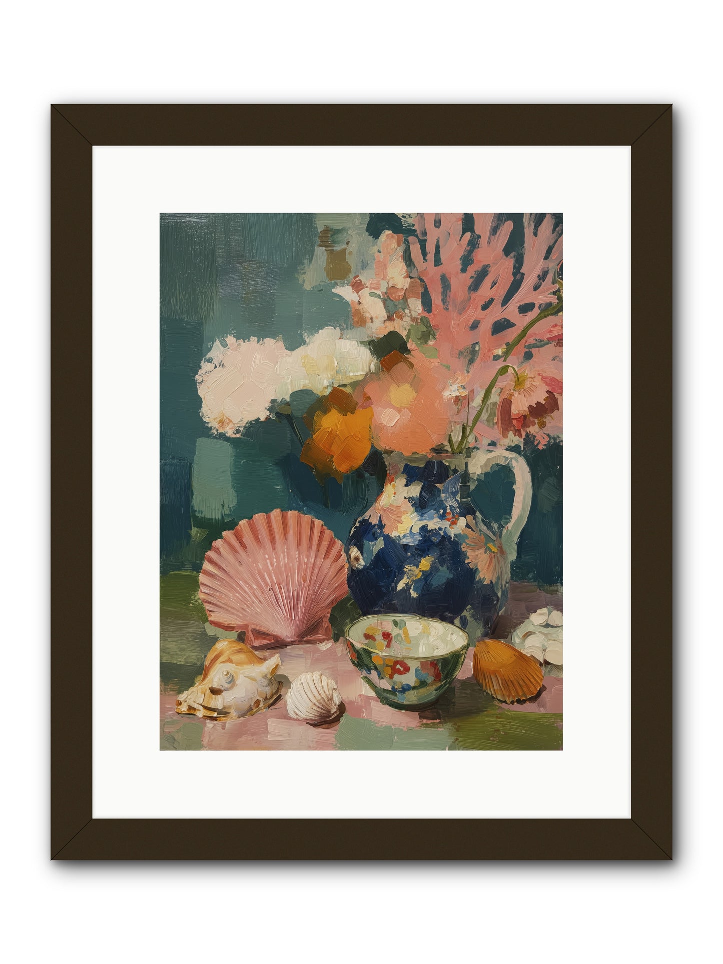 Tidal Gifts -- Framed Print - Black 12x16