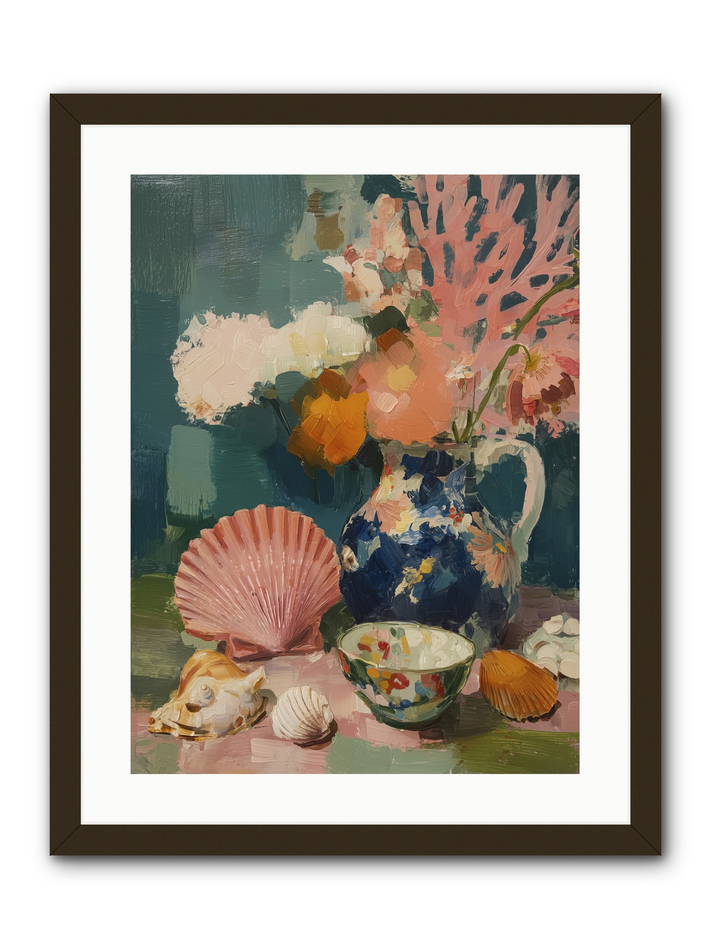 Tidal Gifts -- Framed Print - Black 18x24