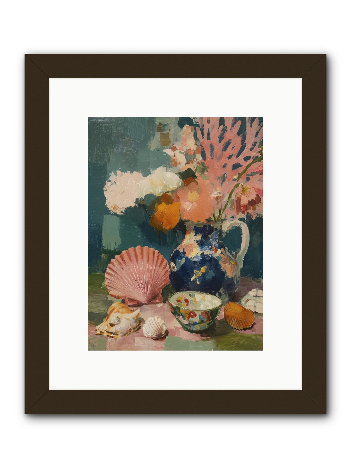 Tidal Gifts -- Framed Print - Black 9x12