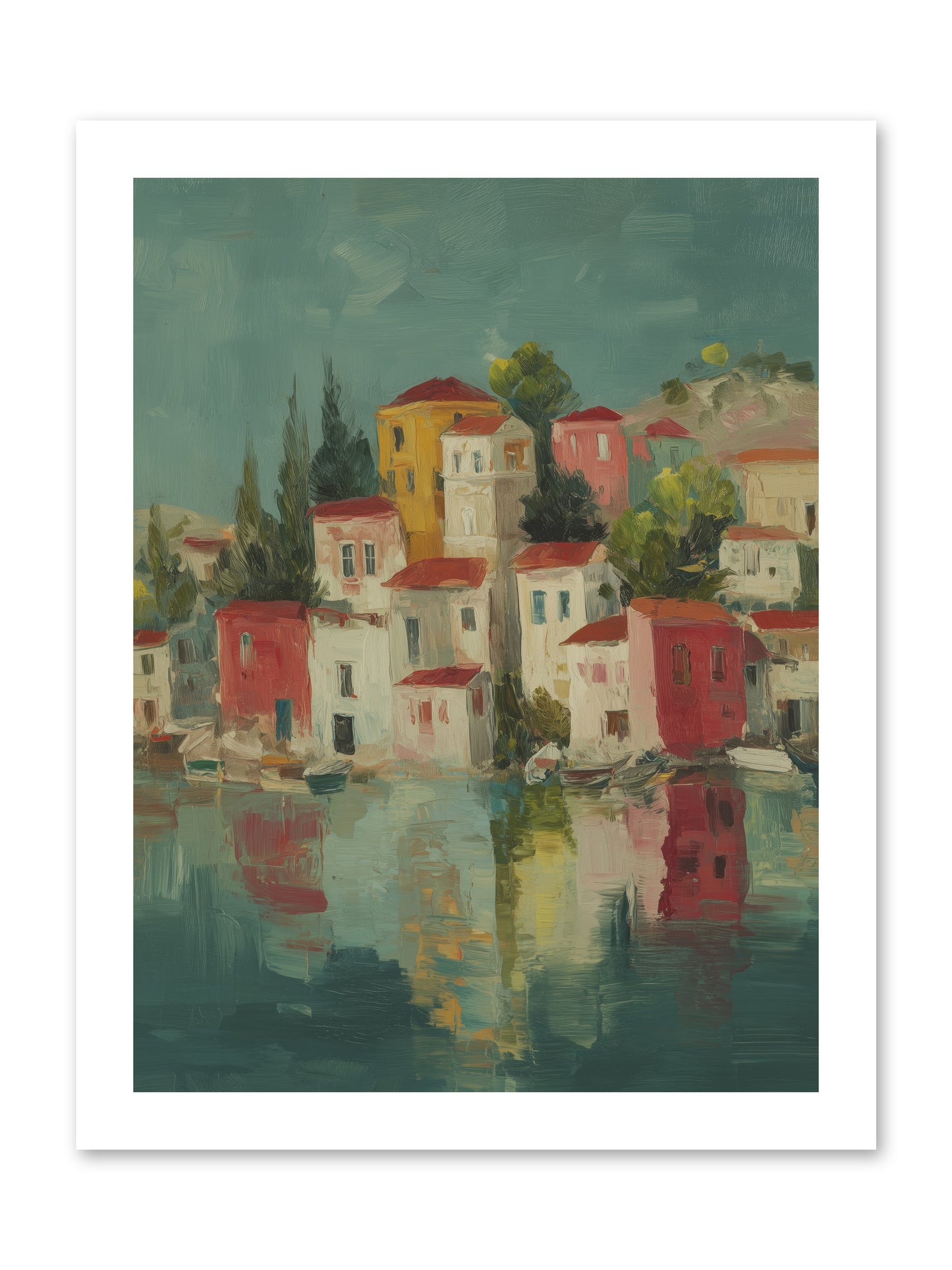 Tidal Rhythms -- Loose Canvas Print 12x16