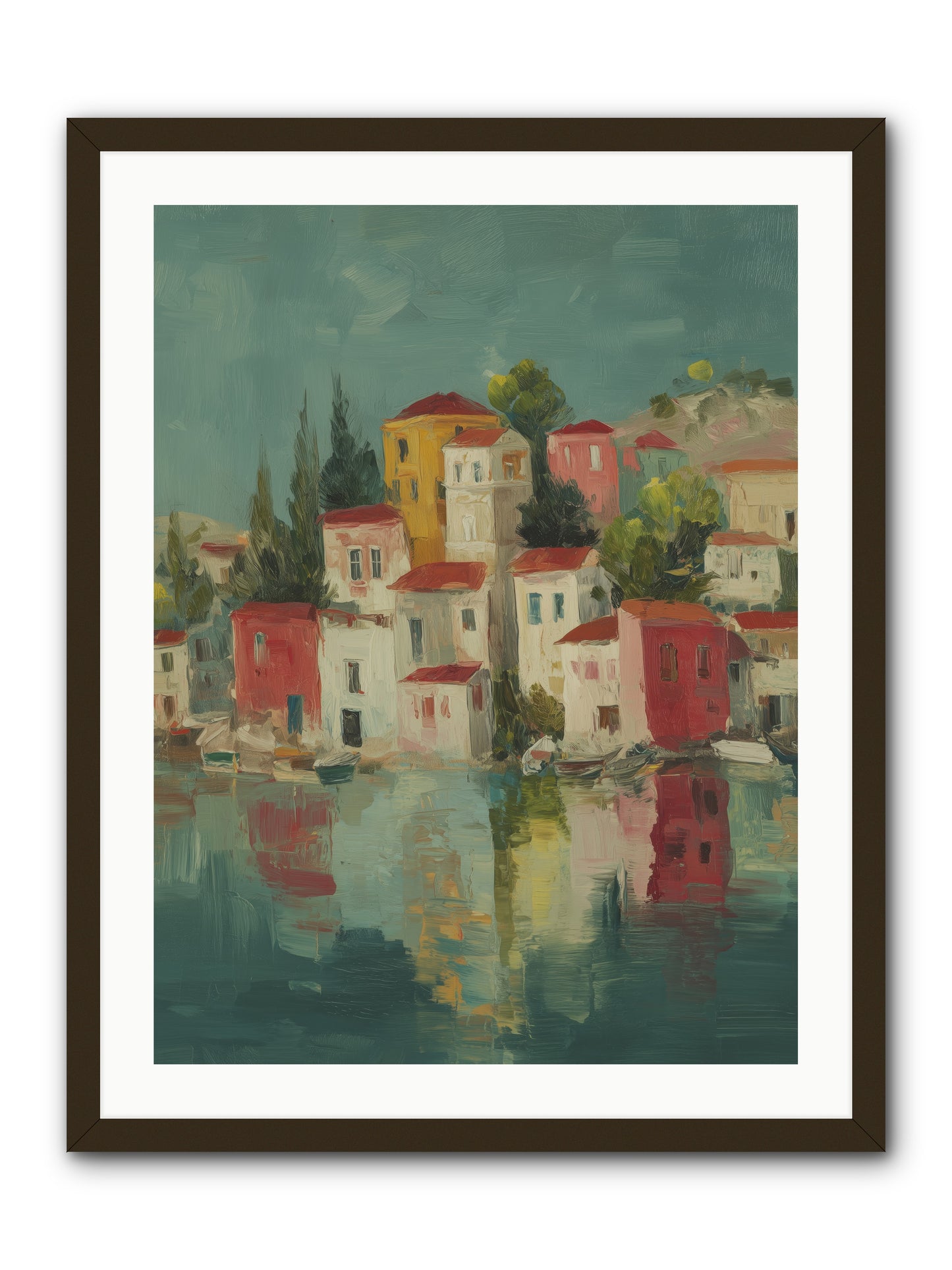 Tidal Rhythms -- Framed Print - Black 24x32