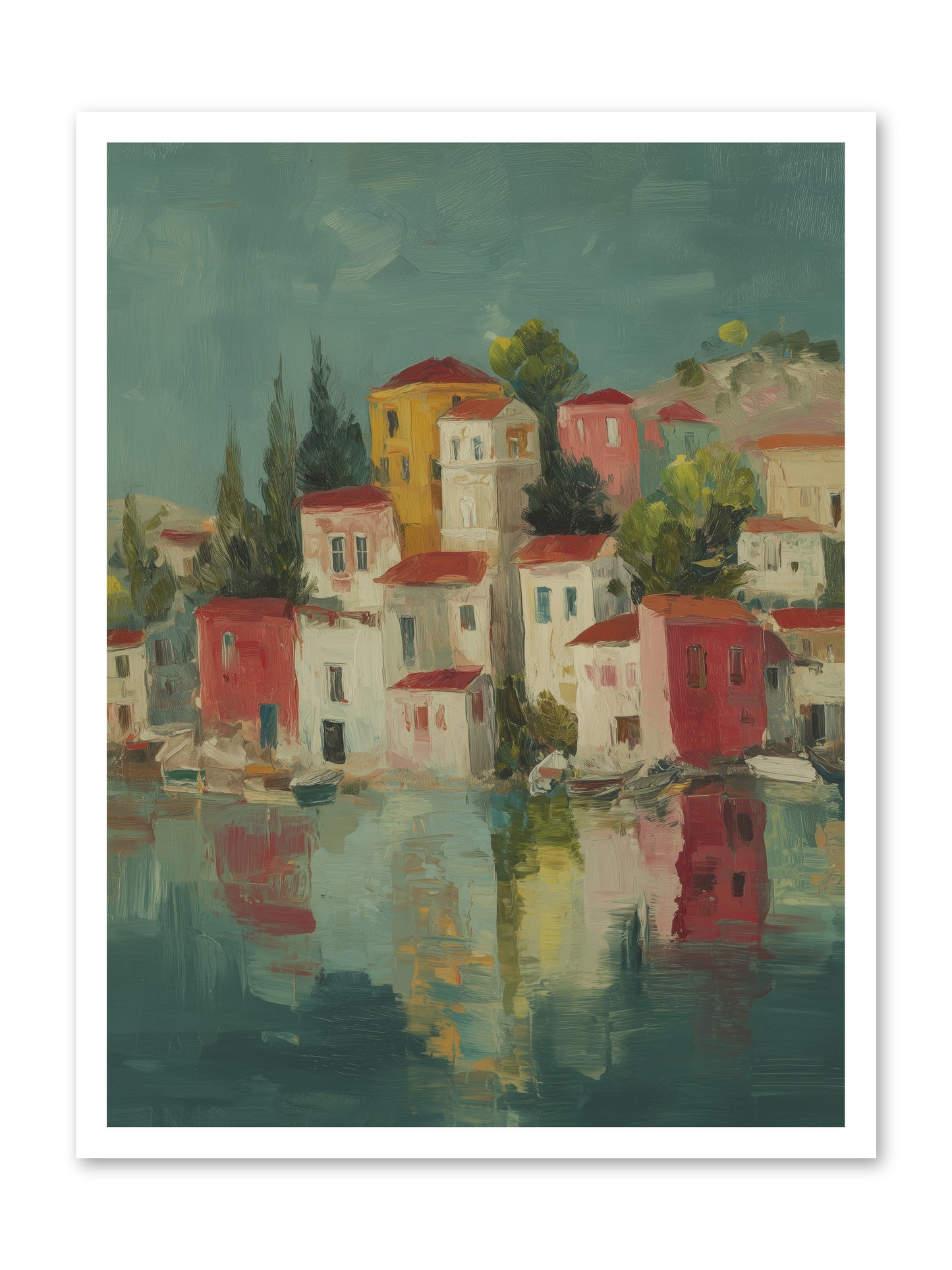 Tidal Rhythms -- Loose Canvas Print 24x32
