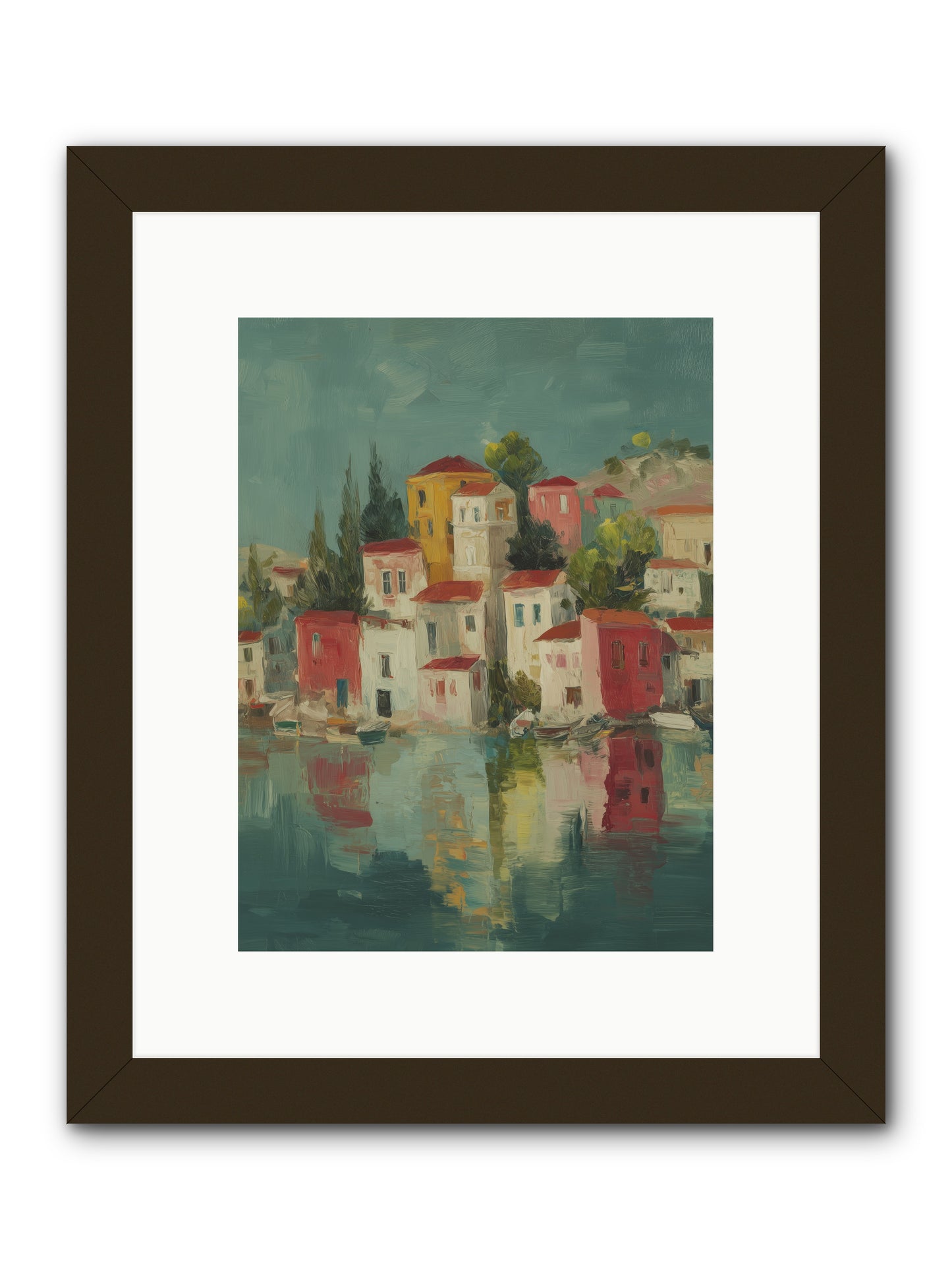 Tidal Rhythms -- Framed Print - Black 9x12