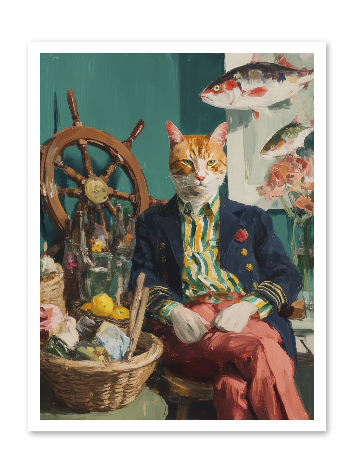 Tidal Tom -- Paper Print 24x32