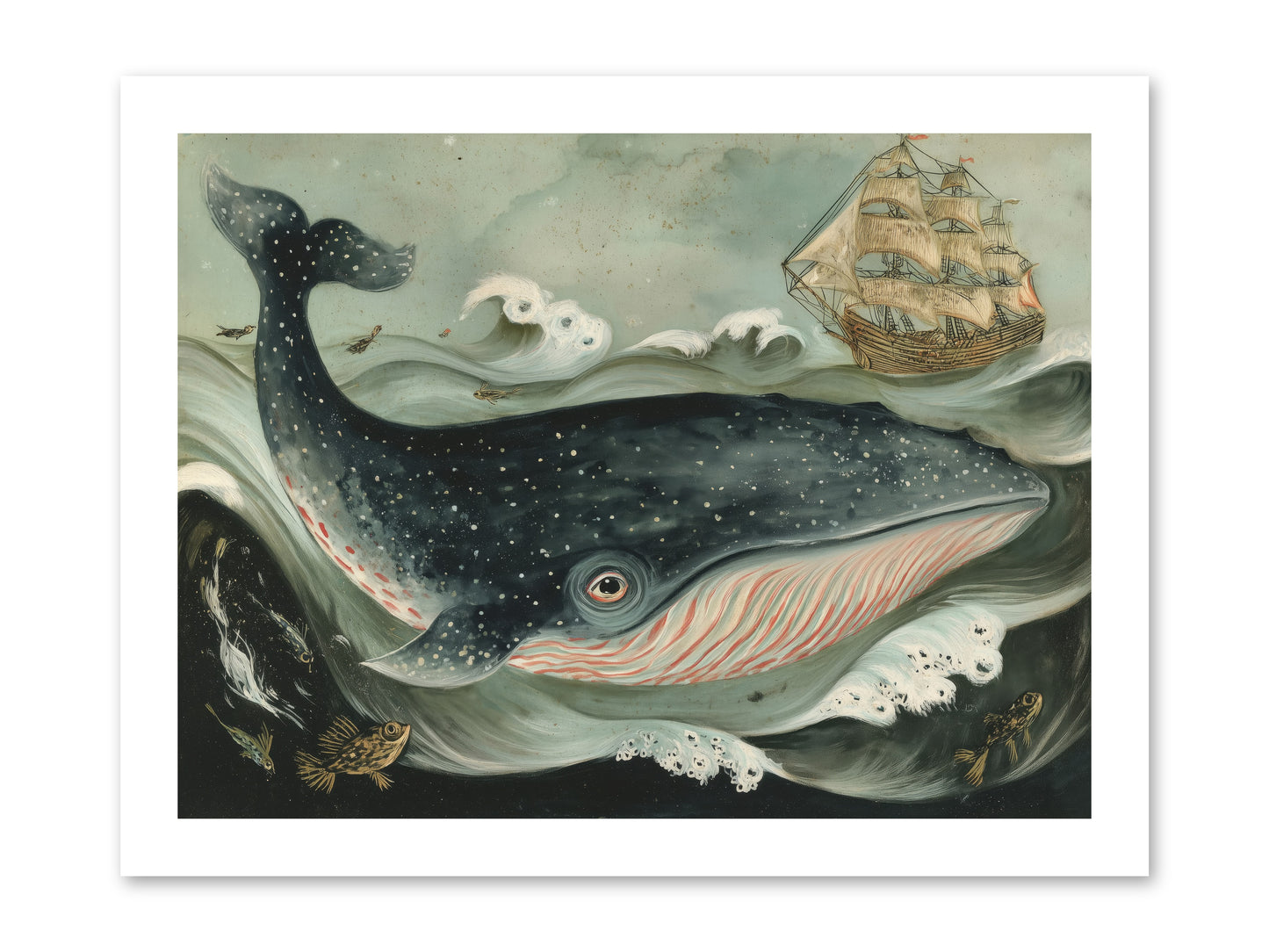 Tidal Tune -- Loose Canvas Print 16x12