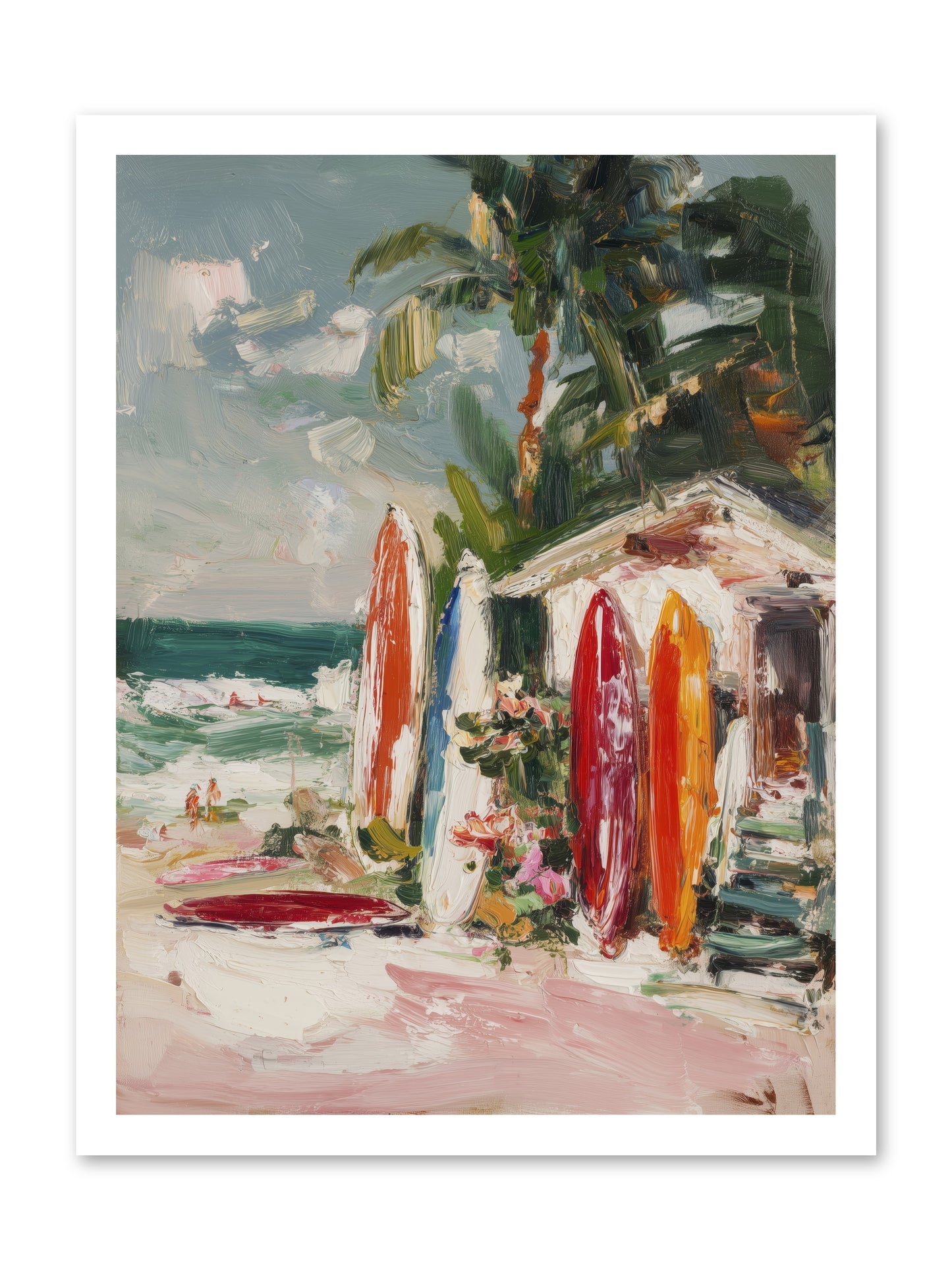 Tide Adventures -- Paper Print 18x24