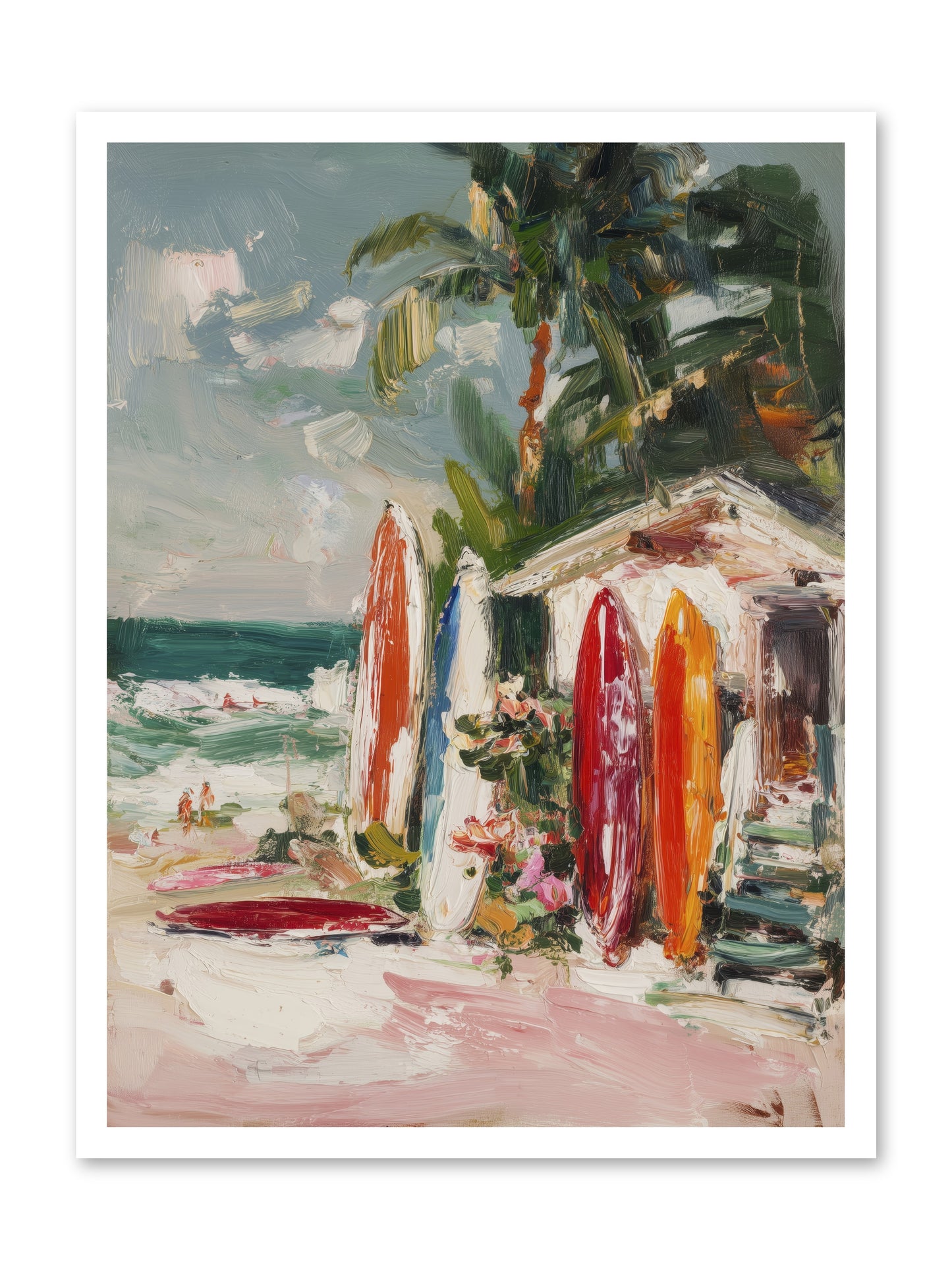 Tide Adventures -- Loose Canvas Print 24x32